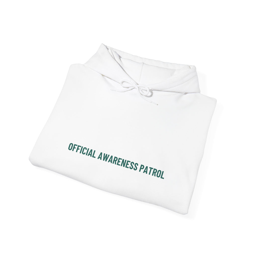 Official Awareness Patrol - Trendy Teez Funny Hoodie mockup