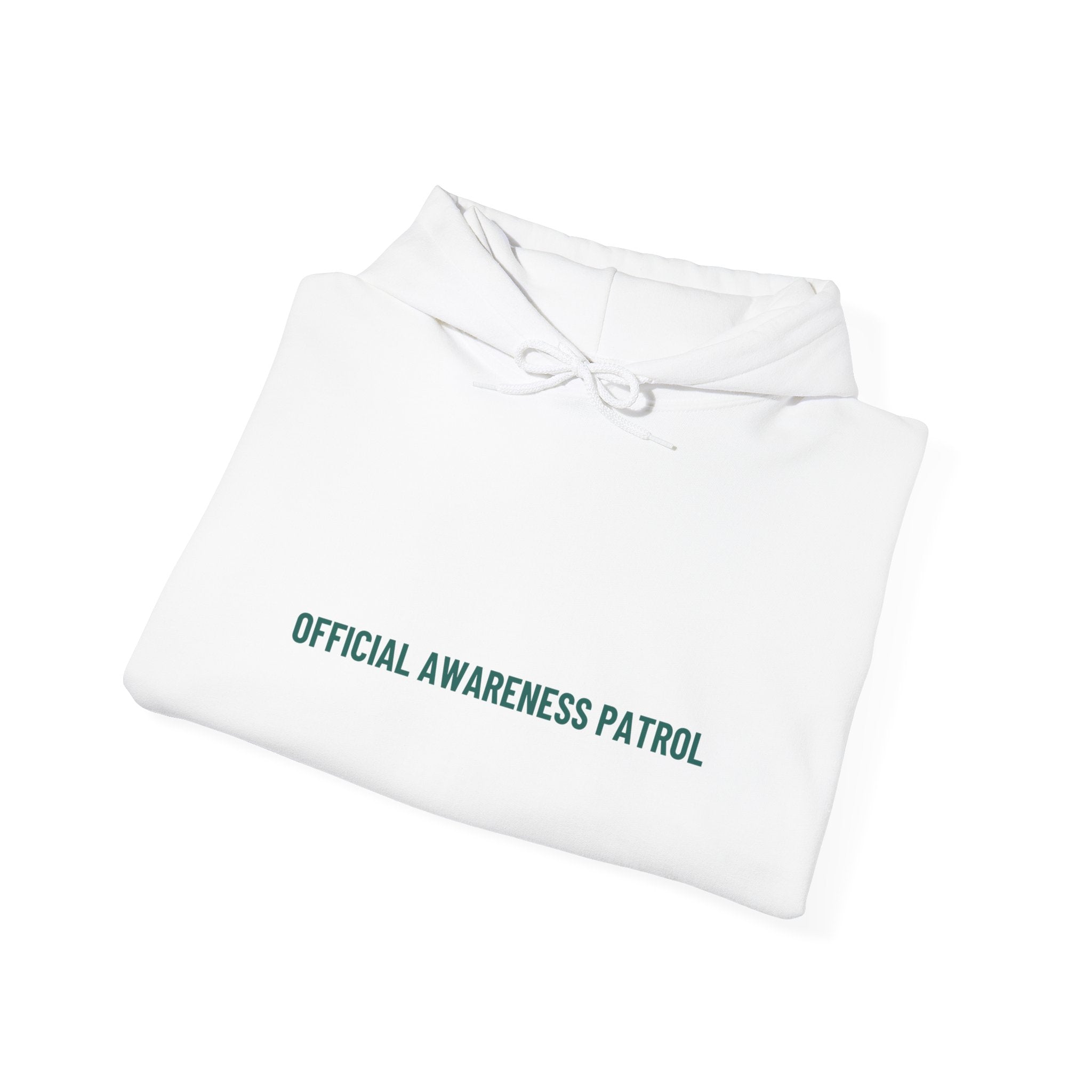 Official Awareness Patrol - Trendy Teez Funny Hoodie mockup