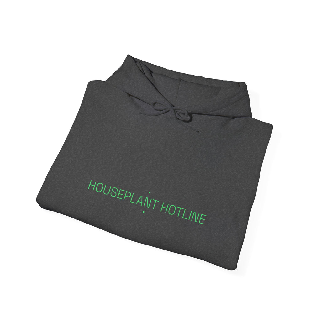 Houseplant Hotline - Trendy Teez Funny Hoodie mockup
