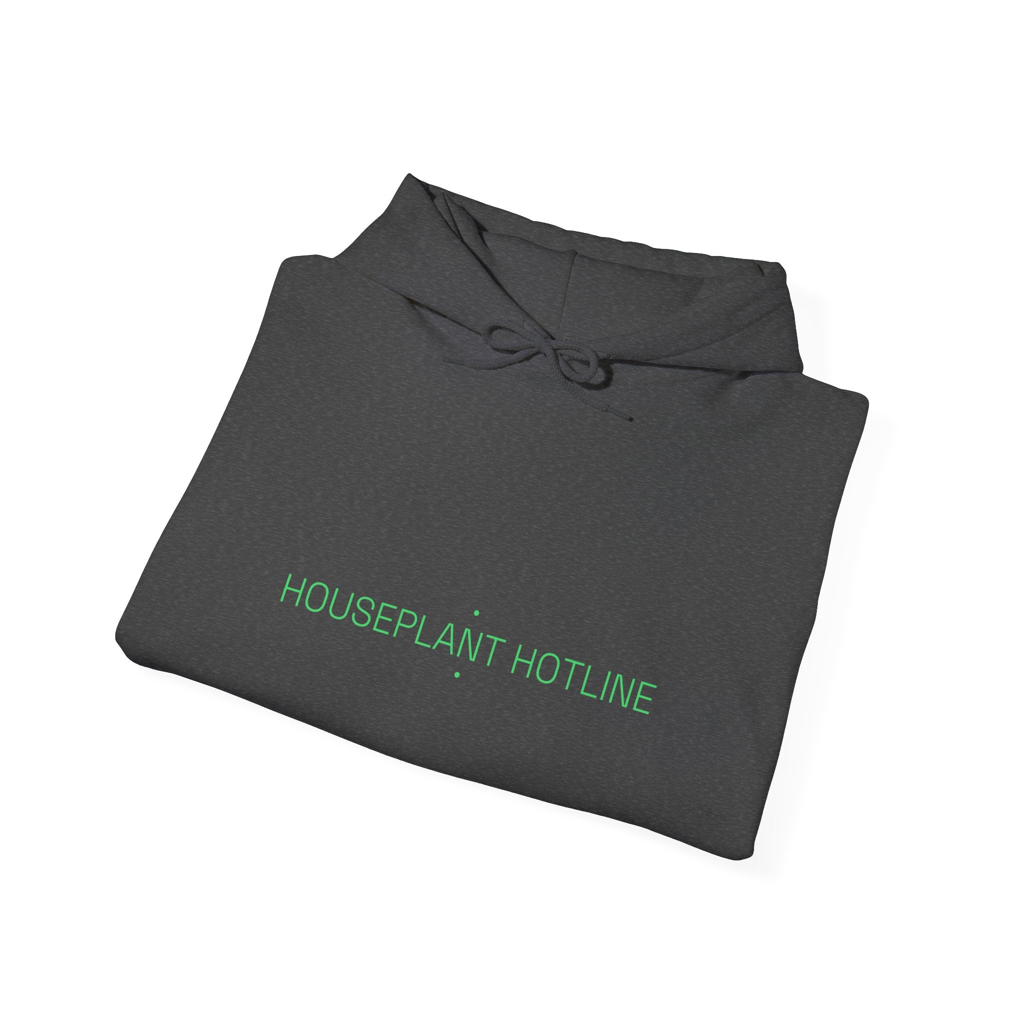 Houseplant Hotline - Trendy Teez Funny Hoodie mockup