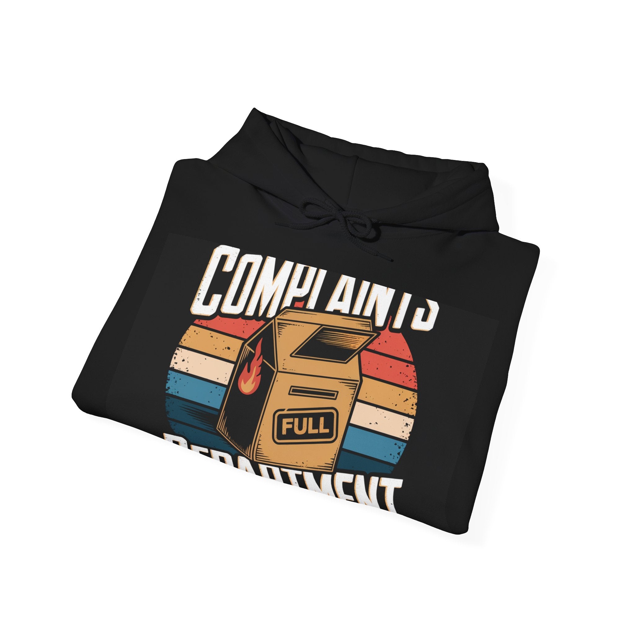 Complaints Department - Trendy Teez Funny Hoodie mockup