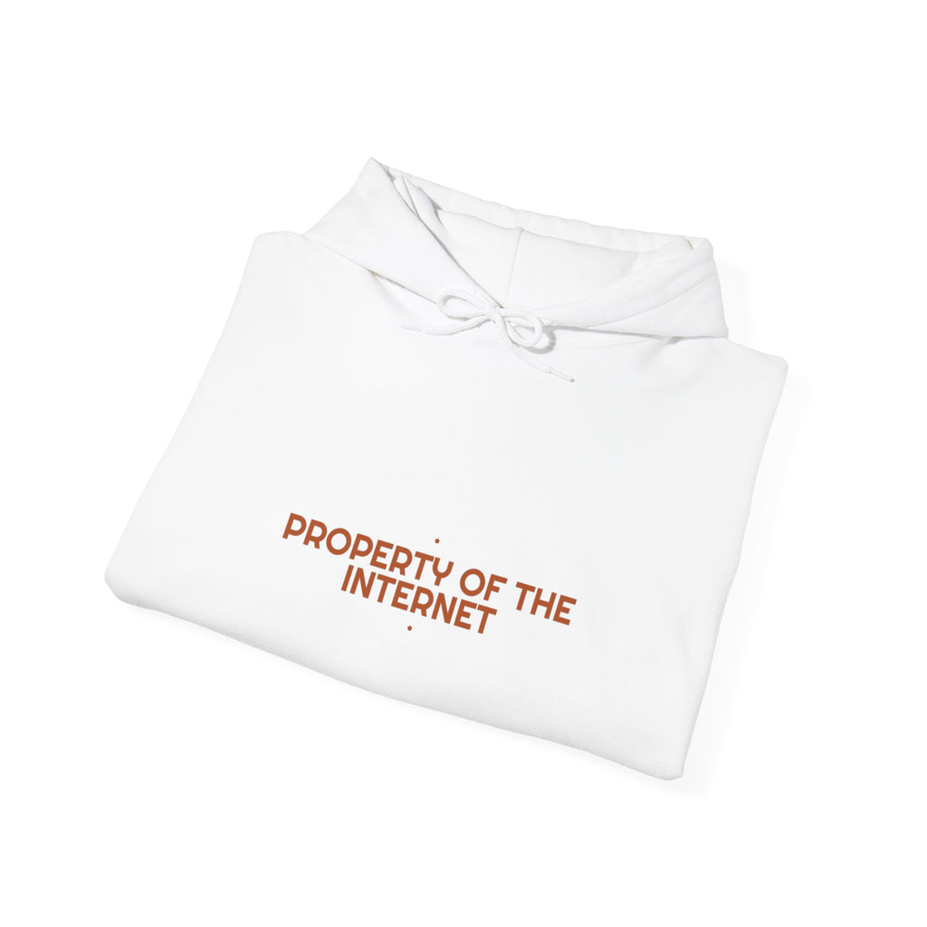 Property Of The Internet - Trendy Teez Funny Hoodie mockup