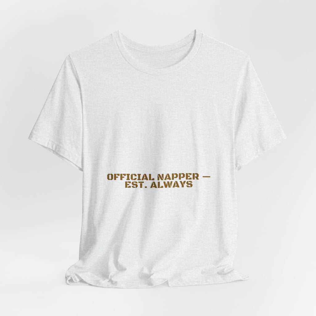 Official Napper - Trendy Teez Funny Tee mockup