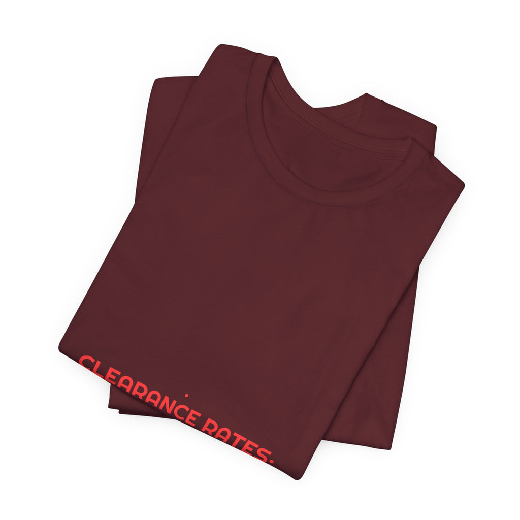 Clearance Rates: Slumping - Trendy Teez Funny Tee mockup