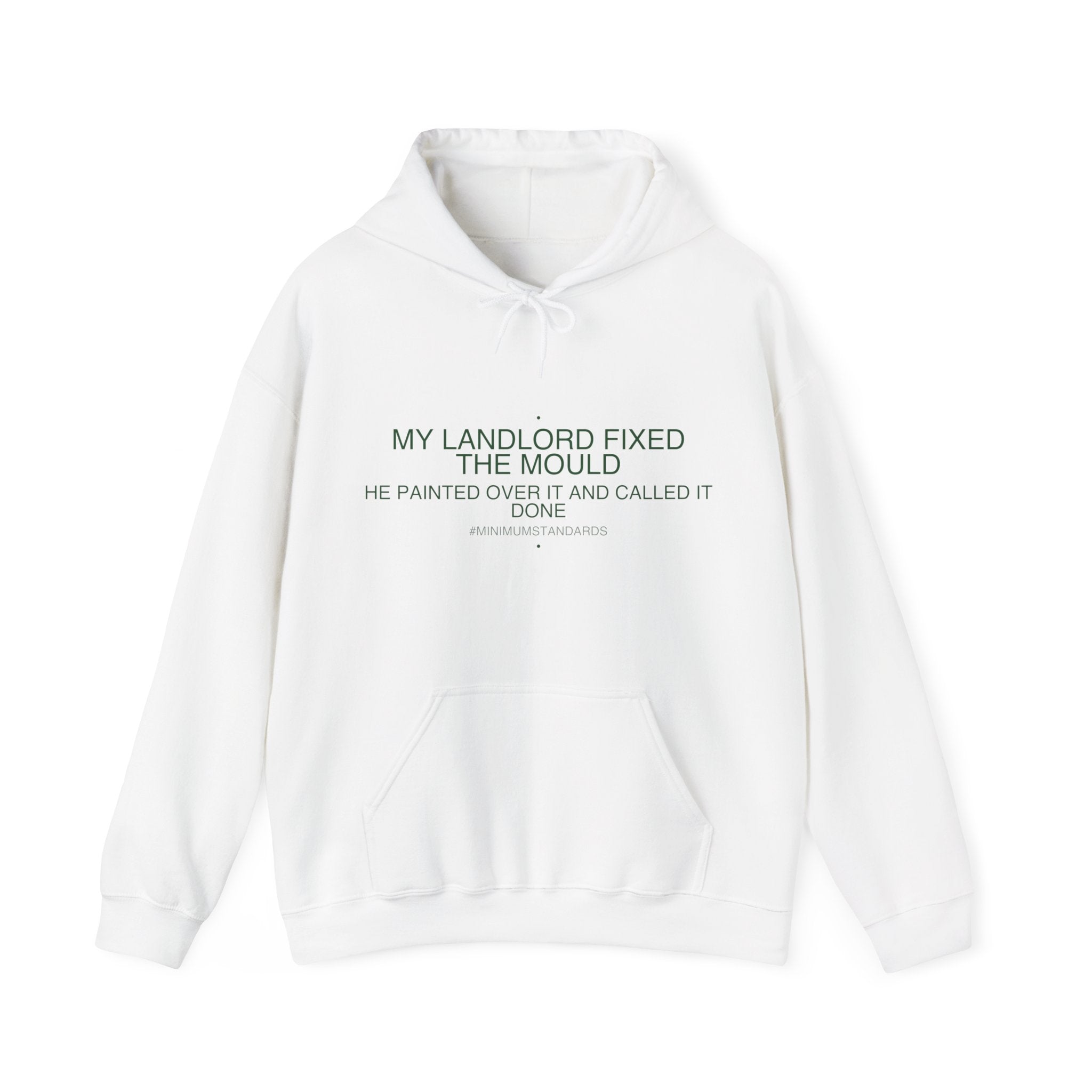 My Landlord Fixed The Mould - Trendy Teez Funny Hoodie mockup