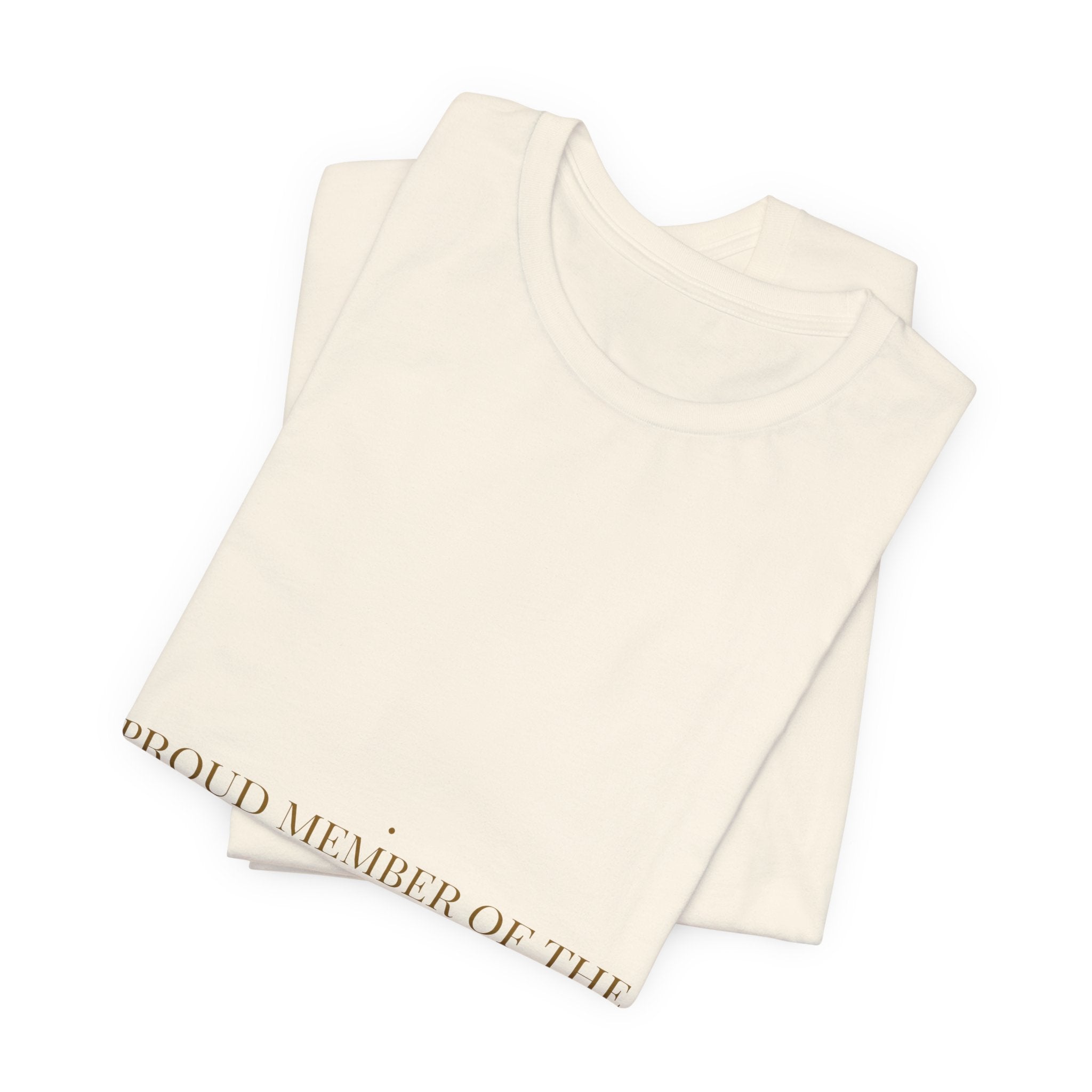 Proud Member Of The Squeezed Middle - Trendy Teez Funny Tee mockup