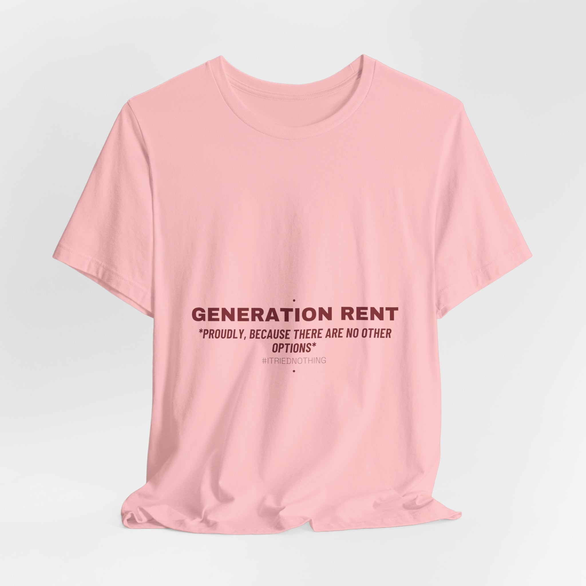 Generation Rent - Trendy Teez Funny Tee mockup