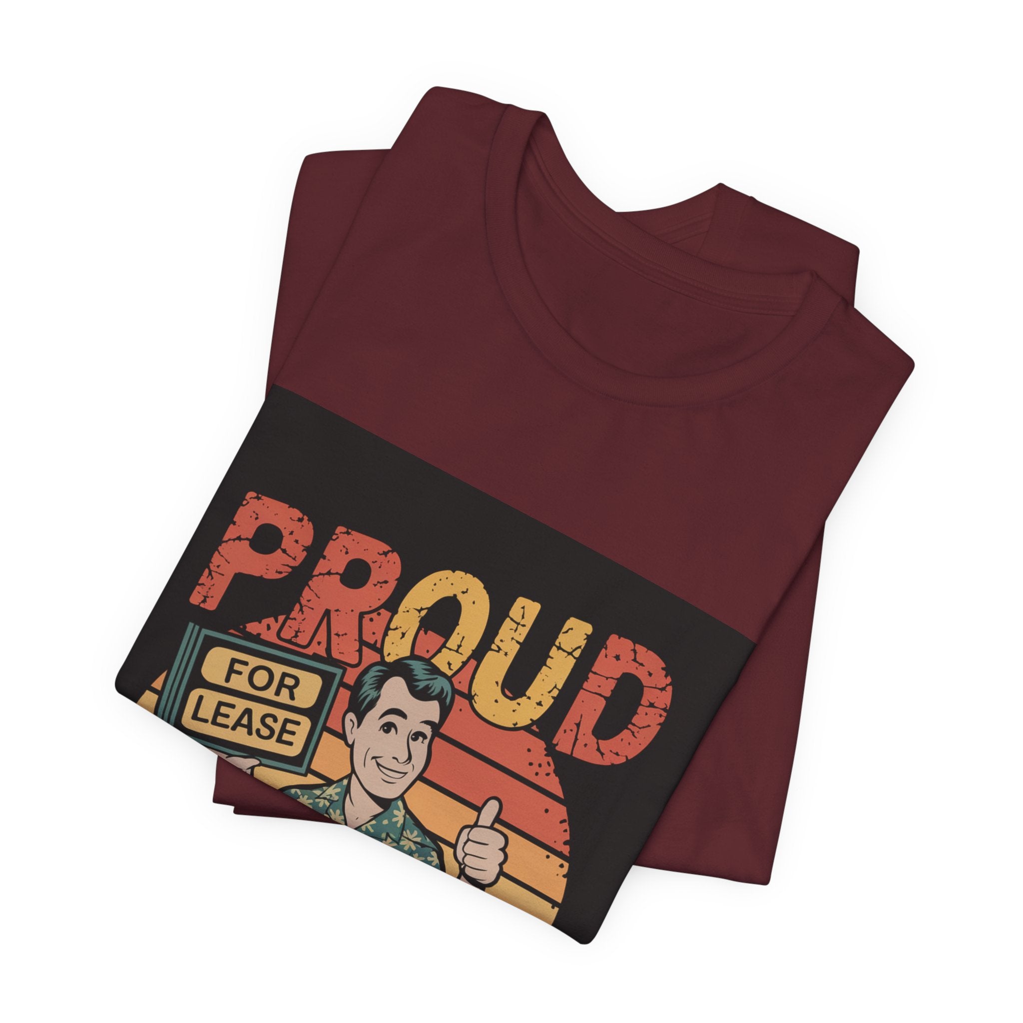 Proud Renter - Trendy Teez Funny Tee mockup
