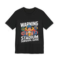 Stadium Survival Guide - Trendy Teez Funny Tee mockup