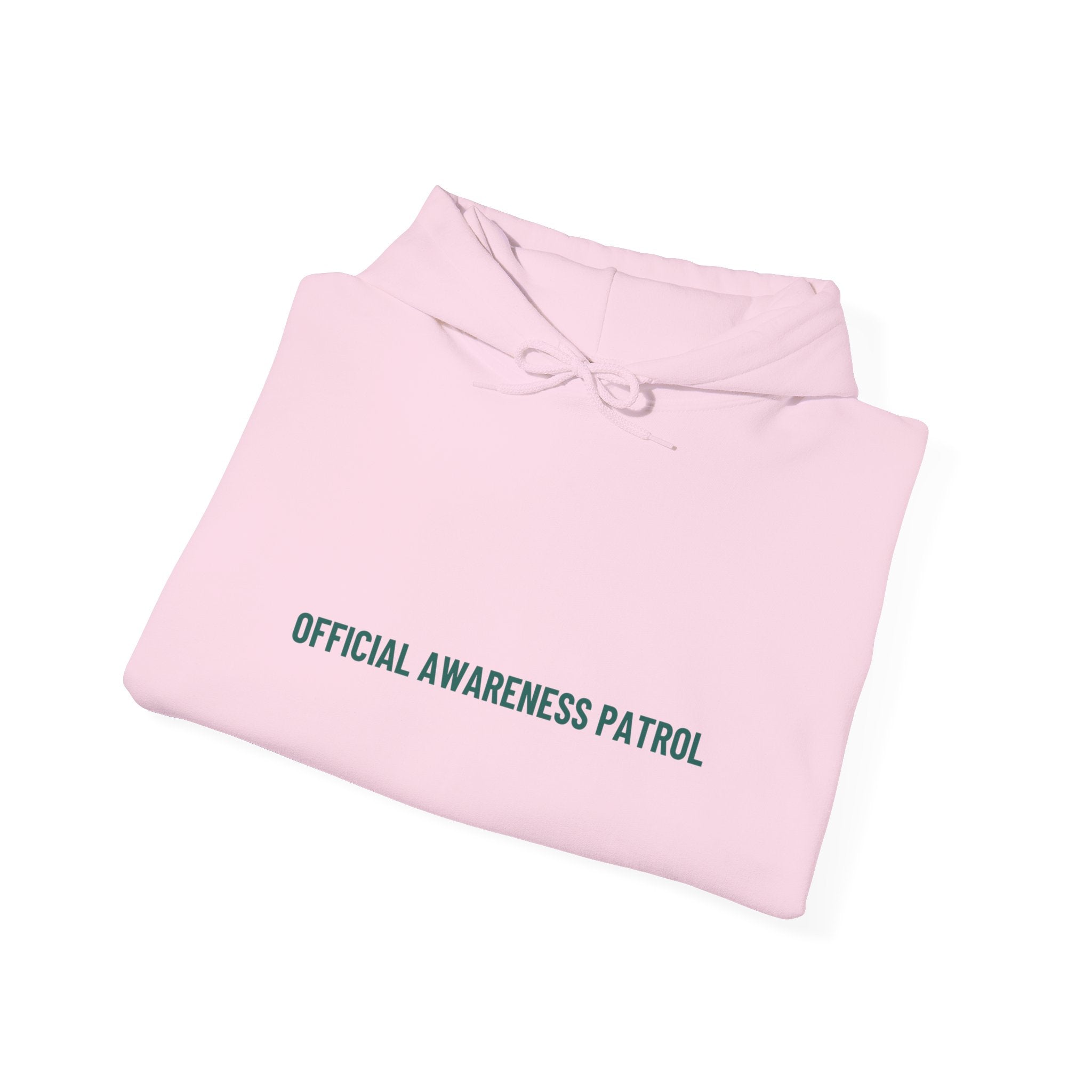 Official Awareness Patrol - Trendy Teez Funny Hoodie mockup