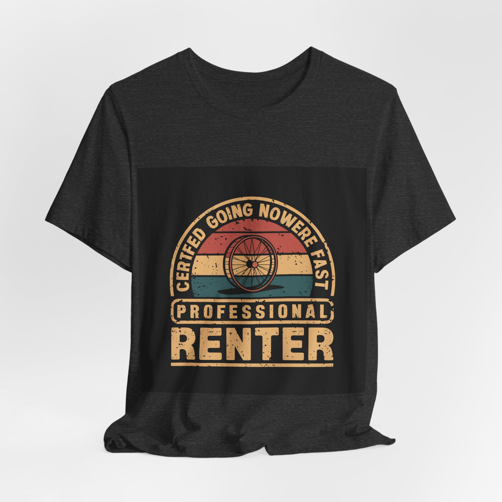 Professional Renter - Trendy Teez Funny Tee mockup
