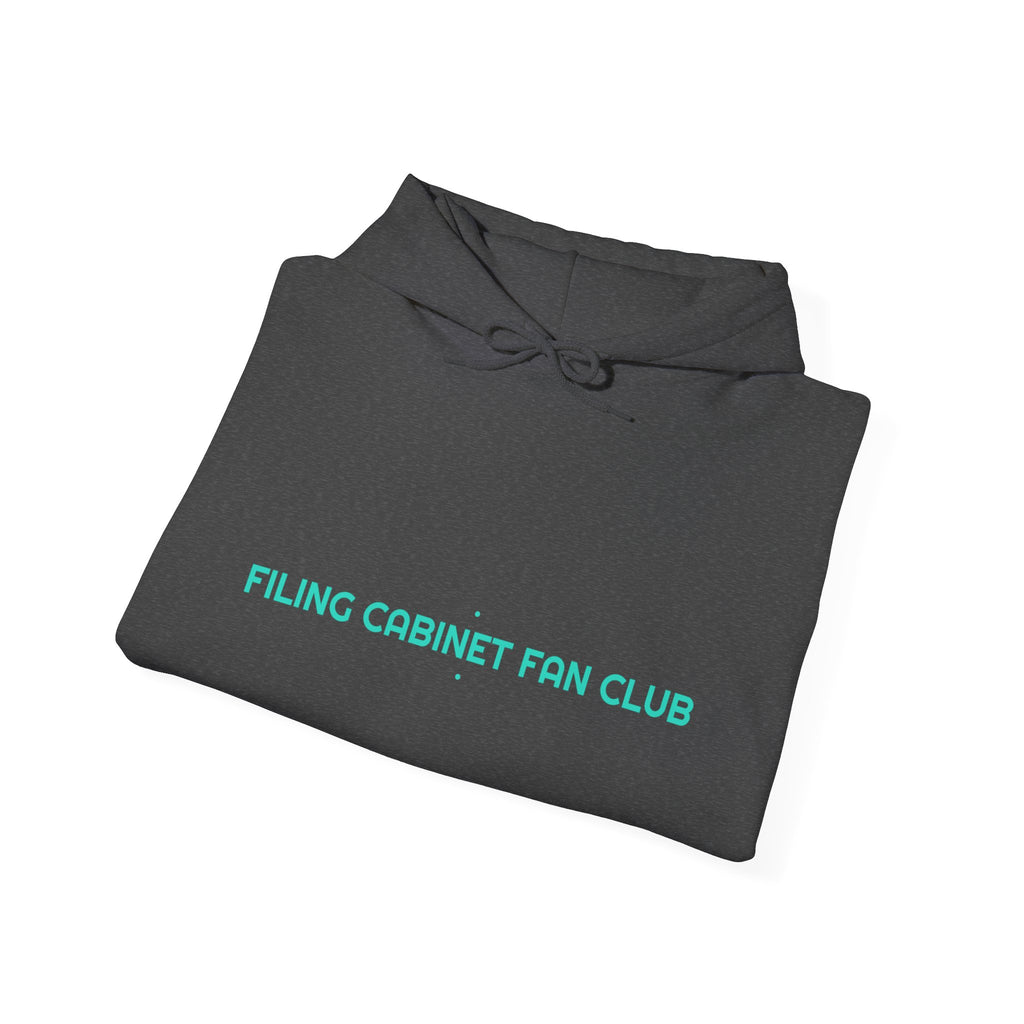 Filing Cabinet Fan Club - Trendy Teez Funny Hoodie mockup