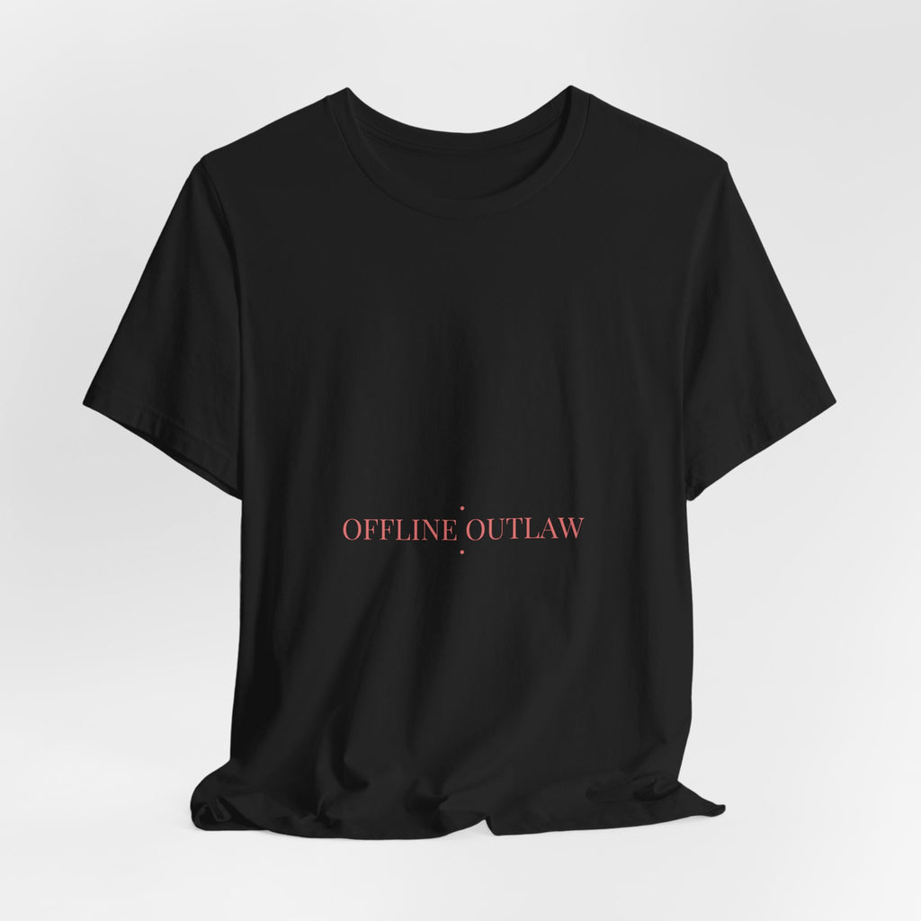 Offline Outlaw - Trendy Teez Funny Tee mockup