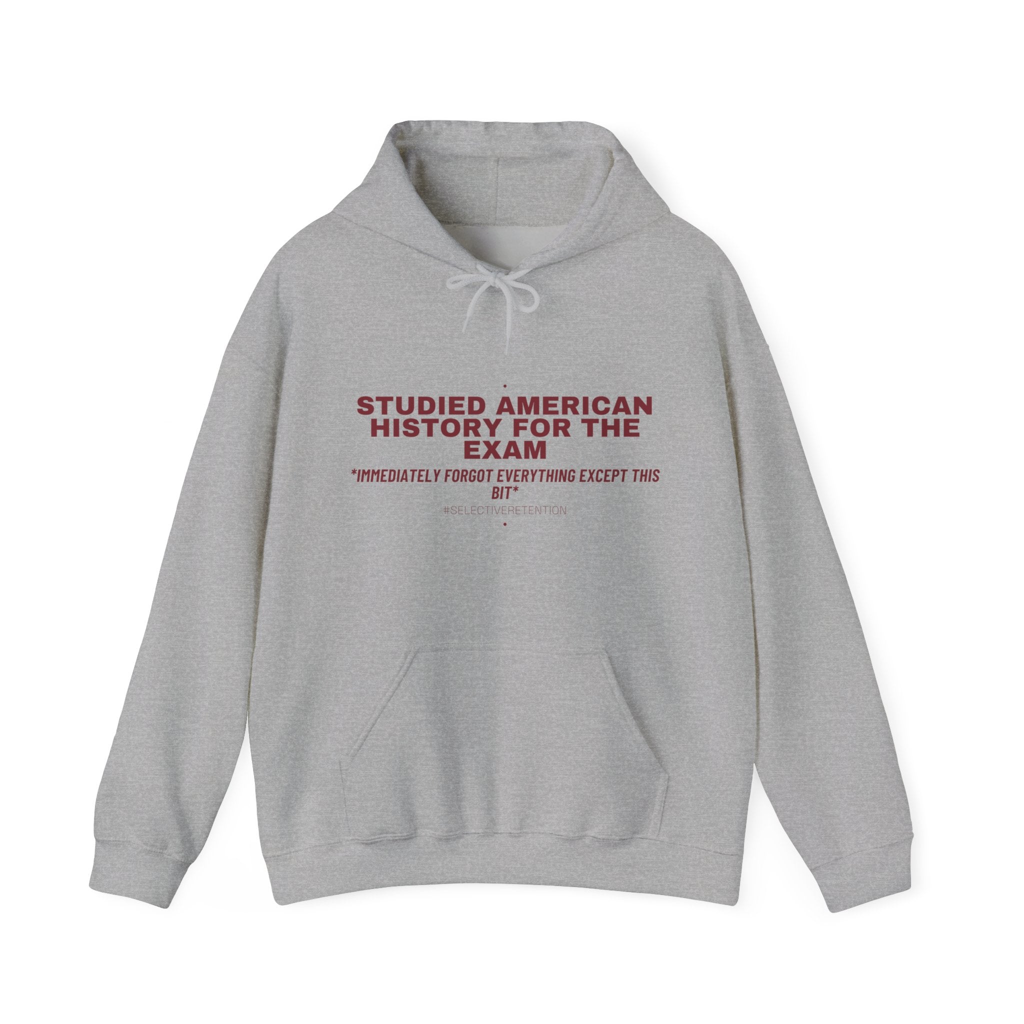 Studied American History For The Exam - Trendy Teez Funny Hoodie mockup