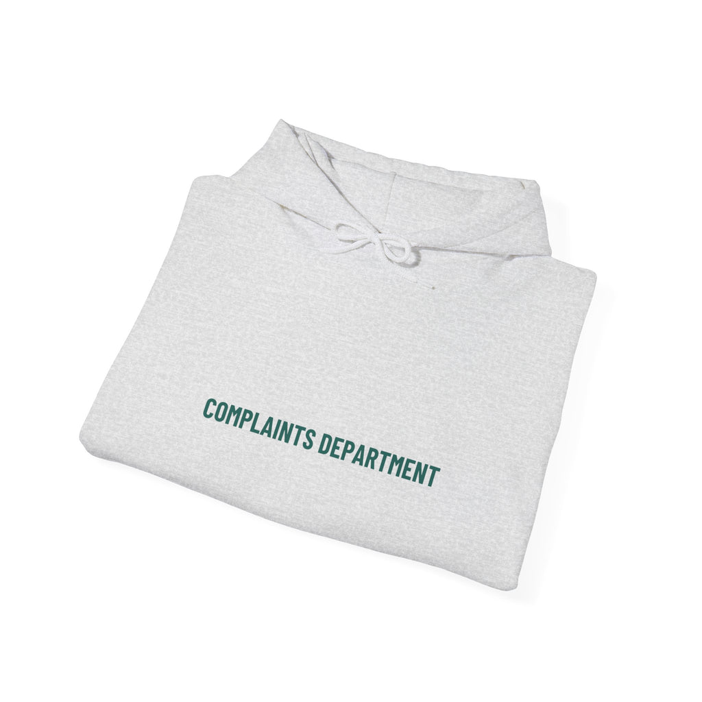 Complaints Department - Trendy Teez Funny Hoodie mockup