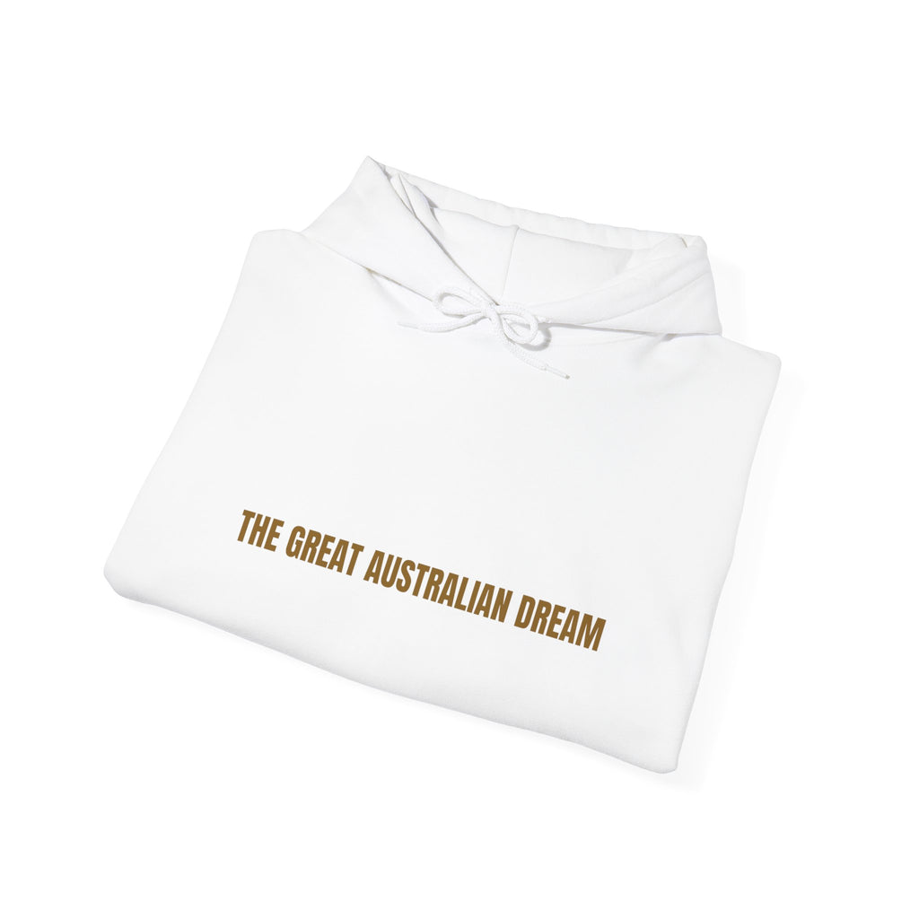 The Great Australian Dream - Trendy Teez Funny Hoodie mockup
