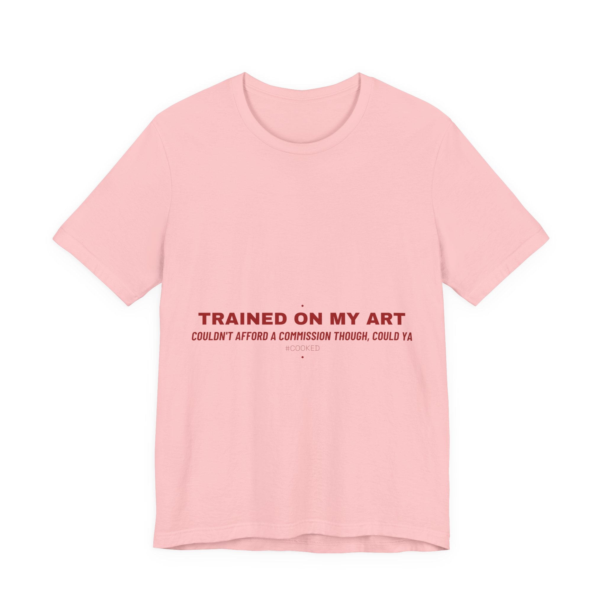 Trained On My Art - Trendy Teez Funny Tee mockup