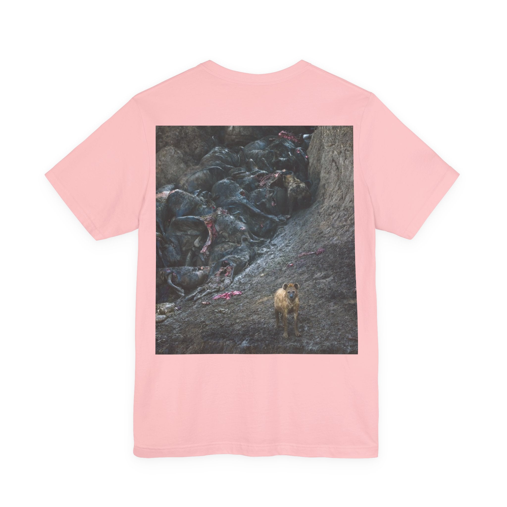 Feast / In The Surge To Cross The Mara River Th... — Hard Tee (Back Print)