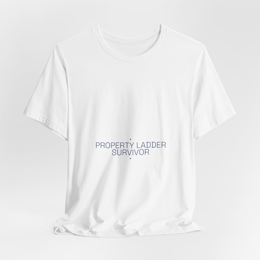 Property Ladder Survivor - Trendy Teez Funny Tee mockup