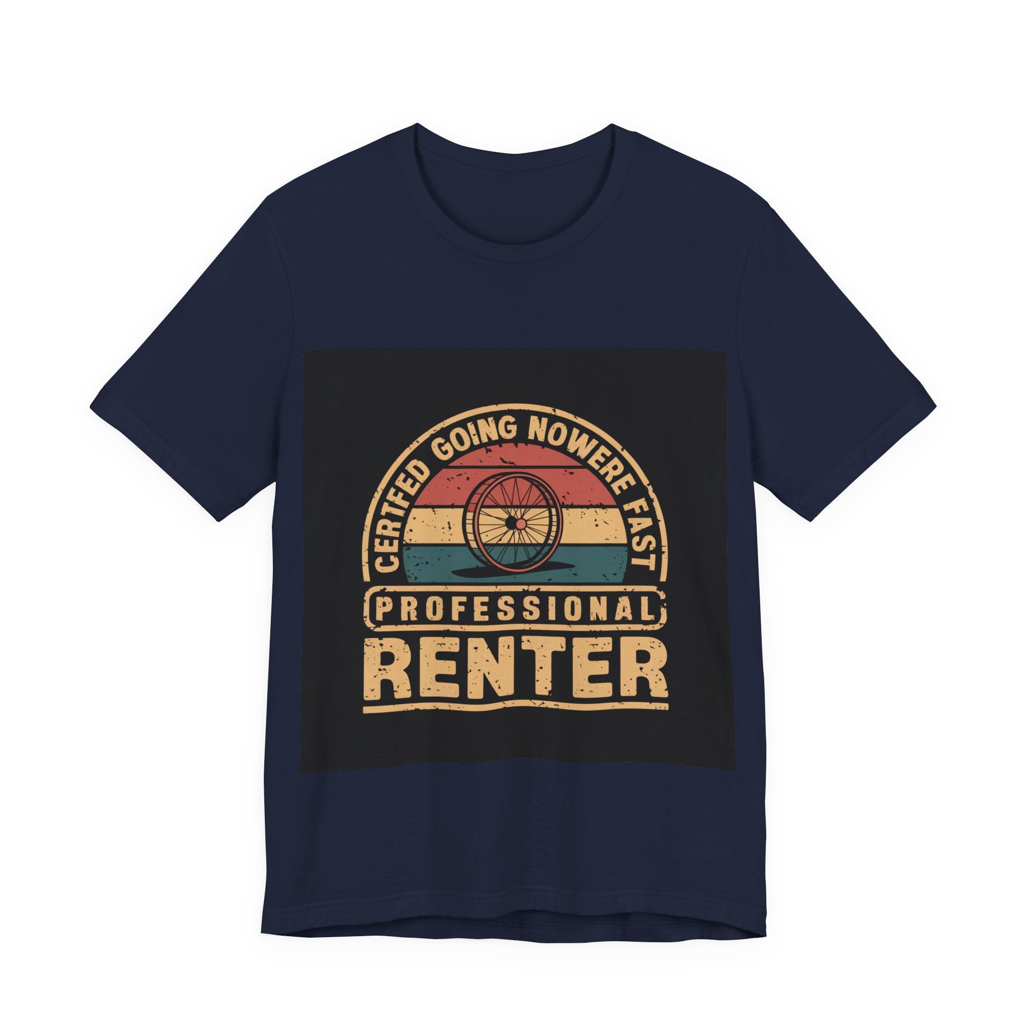 Professional Renter - Trendy Teez Funny Tee mockup