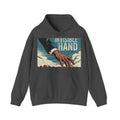 The Invisible Hand - Trendy Teez Funny Hoodie mockup