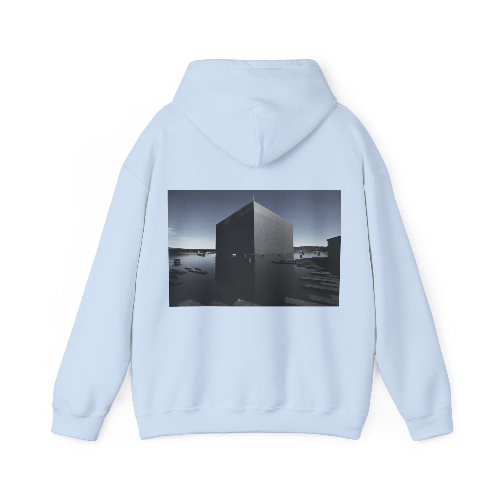 Covilhã Data Center (Covilhã, Portugal) — Hard Hoodie (Back Print)