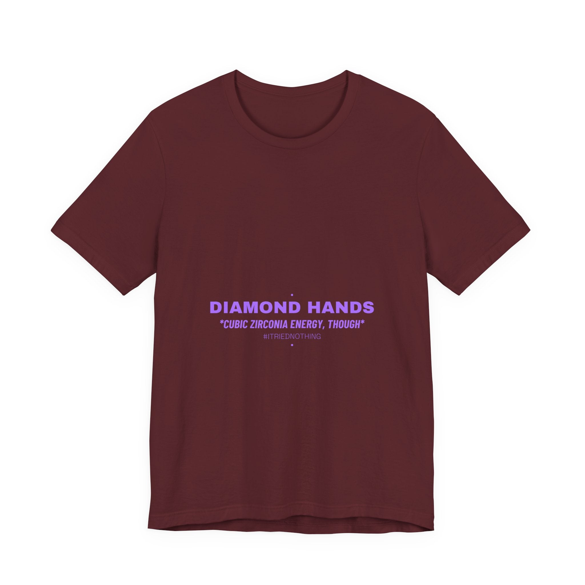 Diamond Hands - Trendy Teez Funny Tee mockup