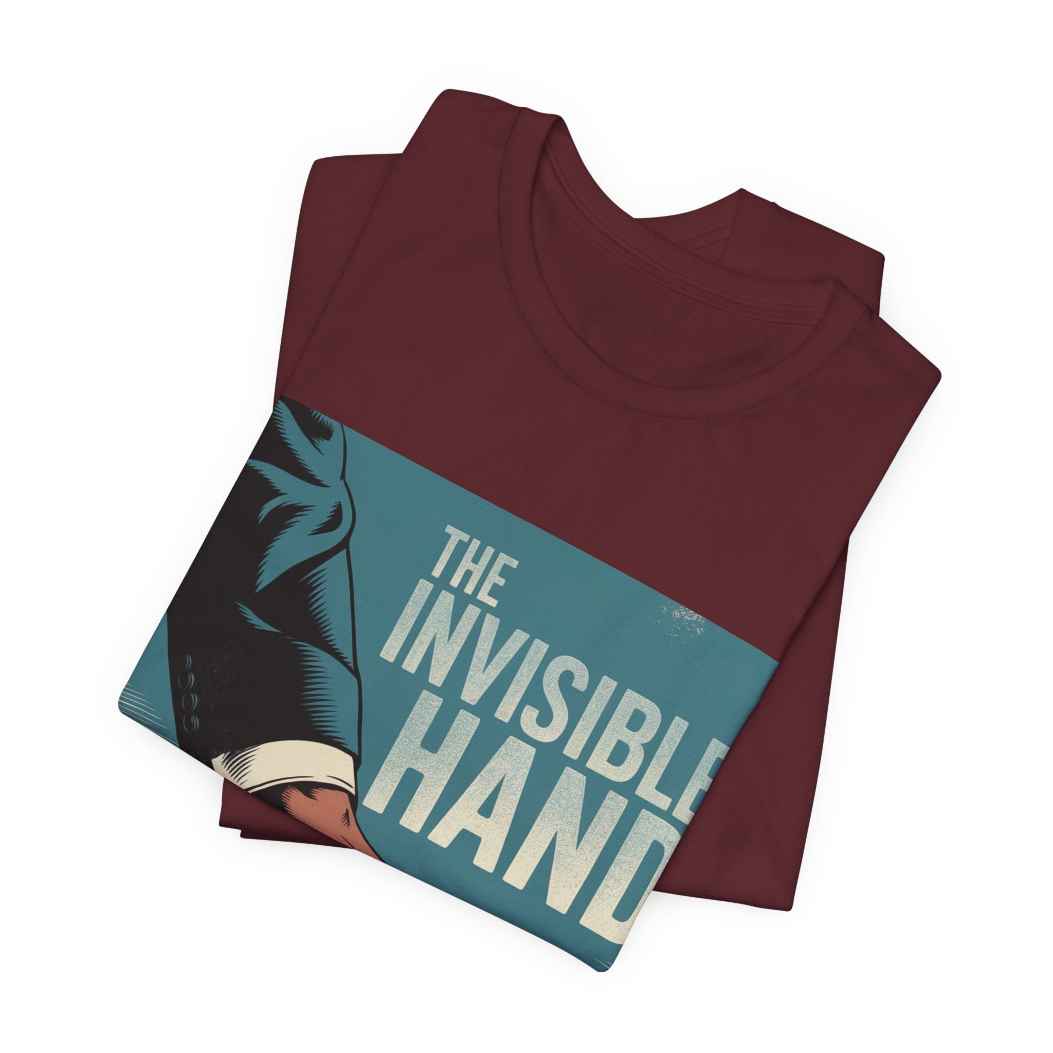 The Invisible Hand - Trendy Teez Funny Tee mockup