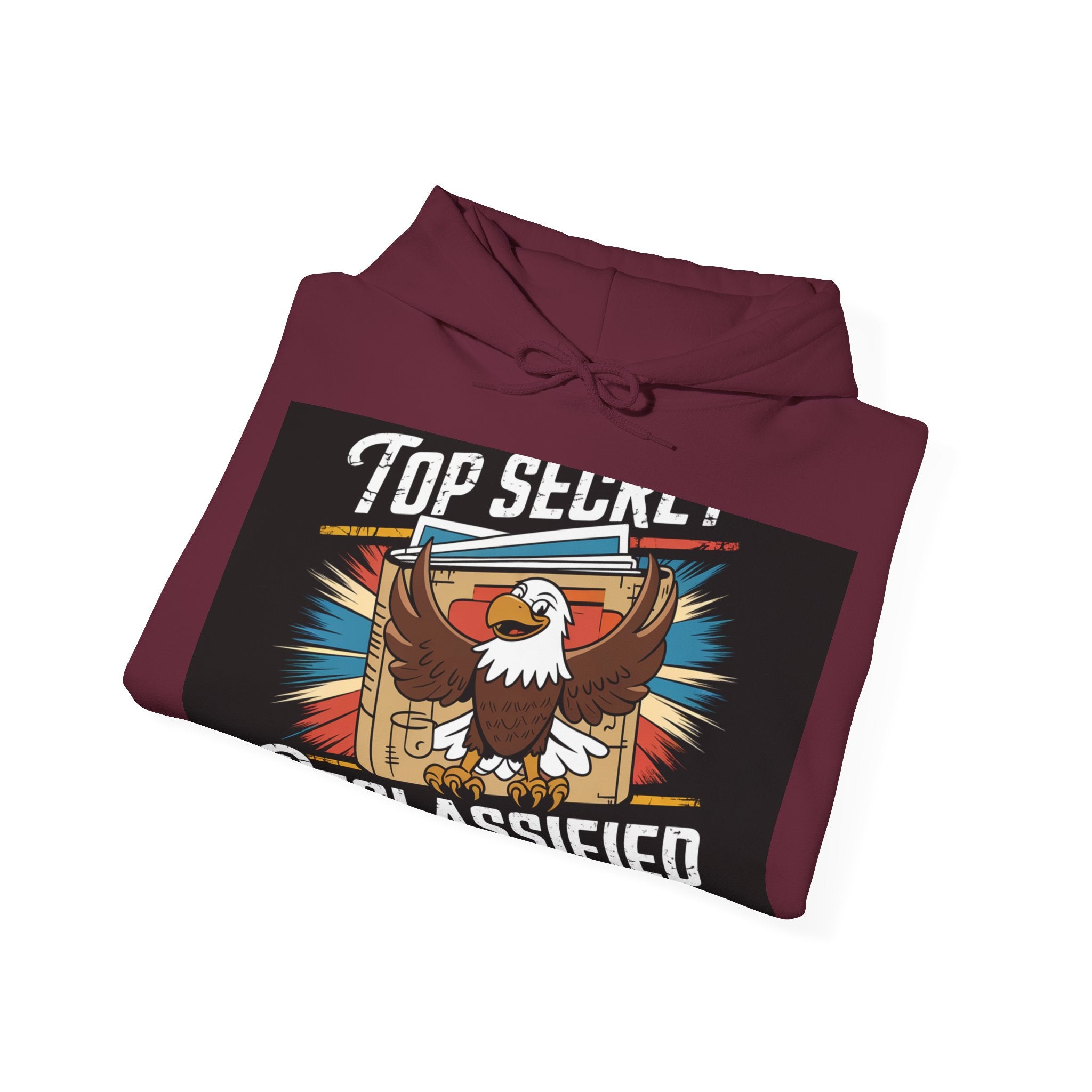 Declassified - Trendy Teez Funny Hoodie mockup