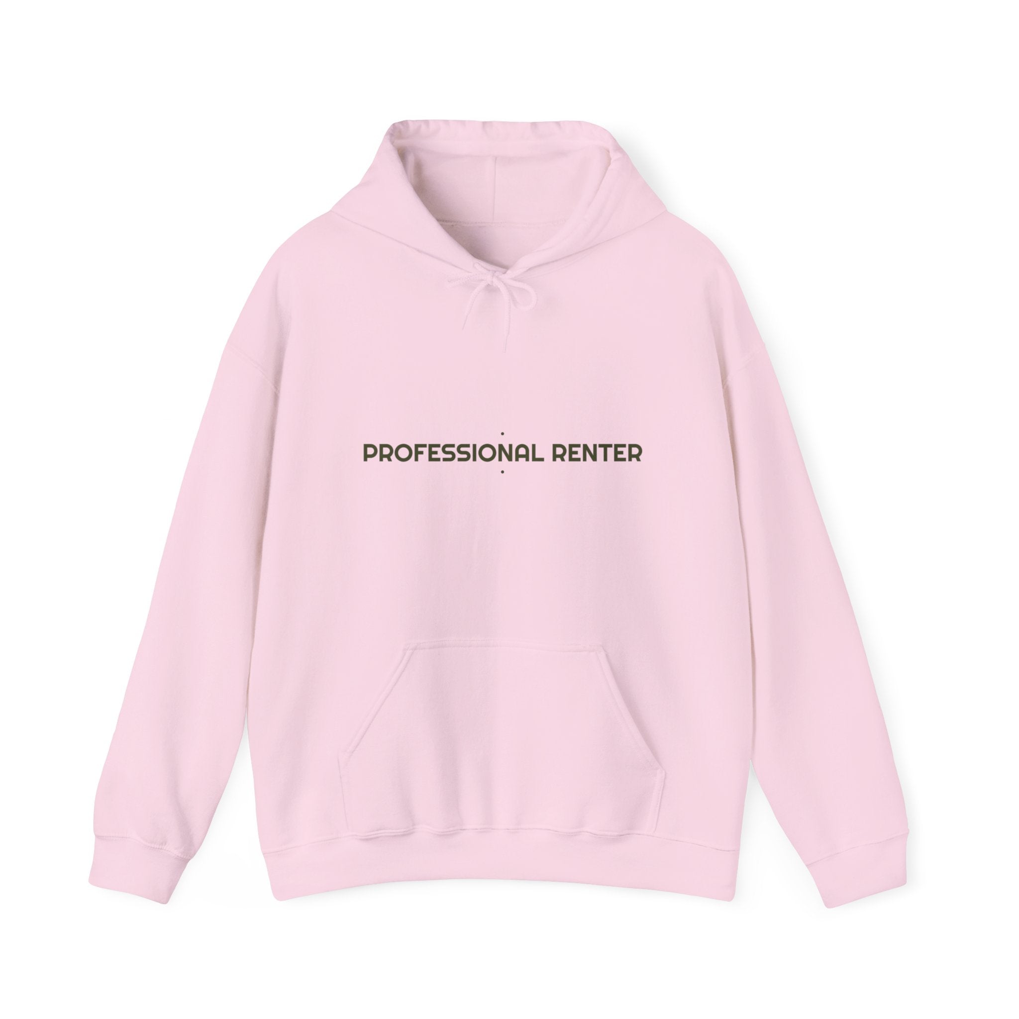 Professional Renter - Trendy Teez Funny Hoodie mockup