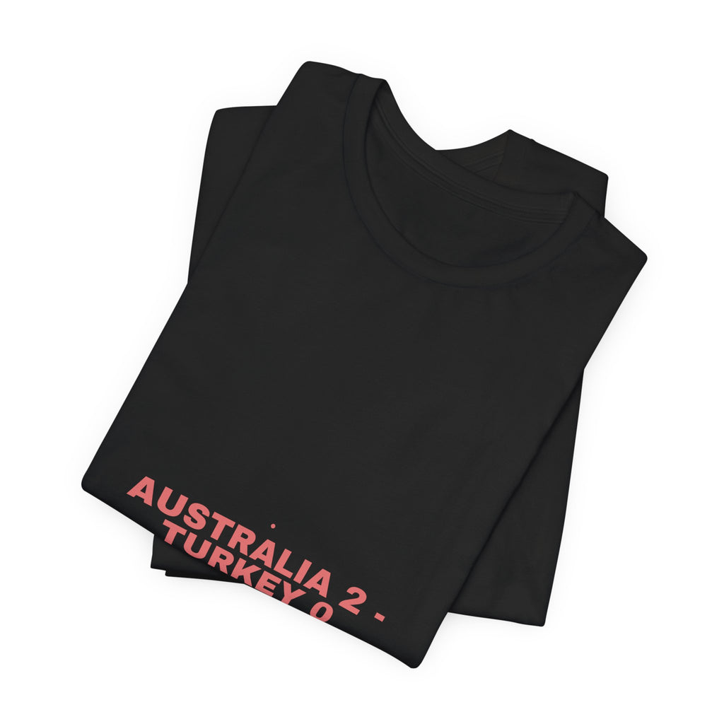 Australia 2 - Turkey 0 - Trendy Teez Funny Tee mockup