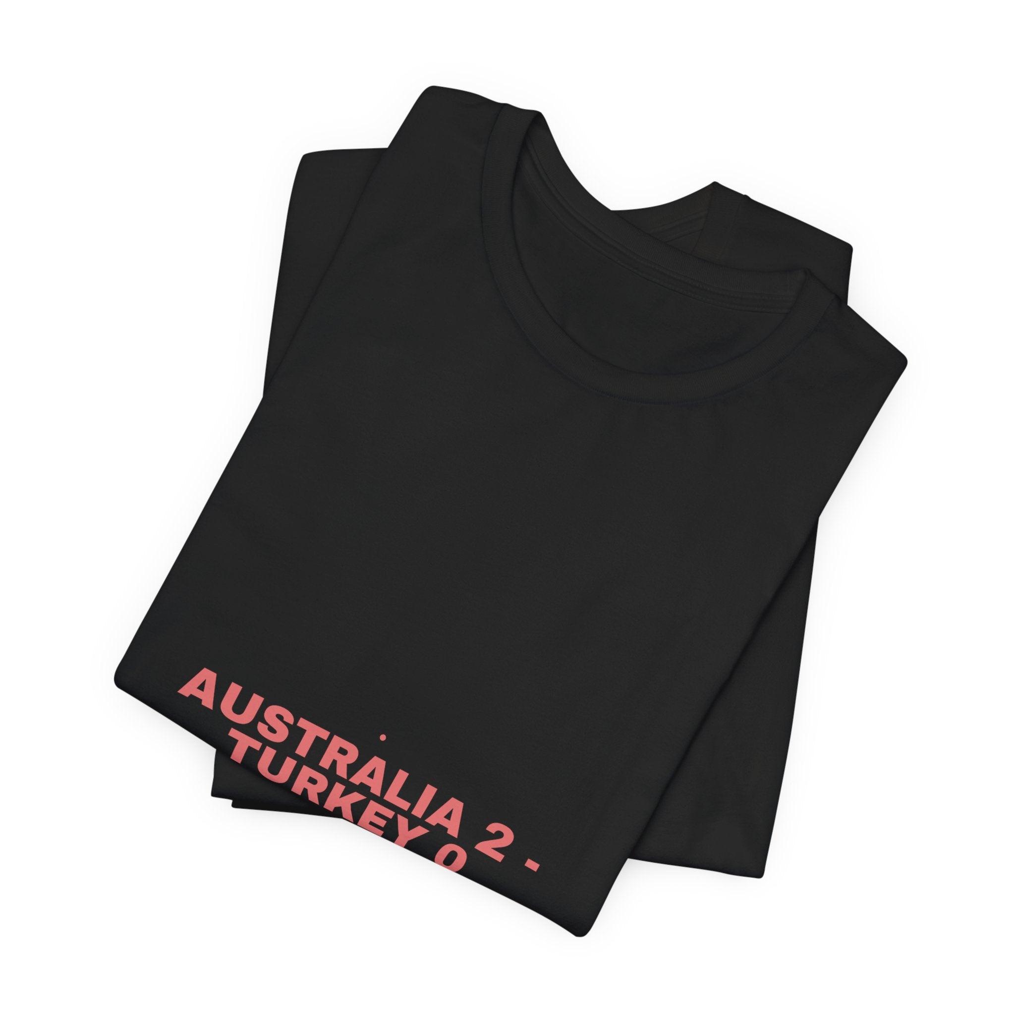 Australia 2 - Turkey 0 - Trendy Teez Funny Tee mockup