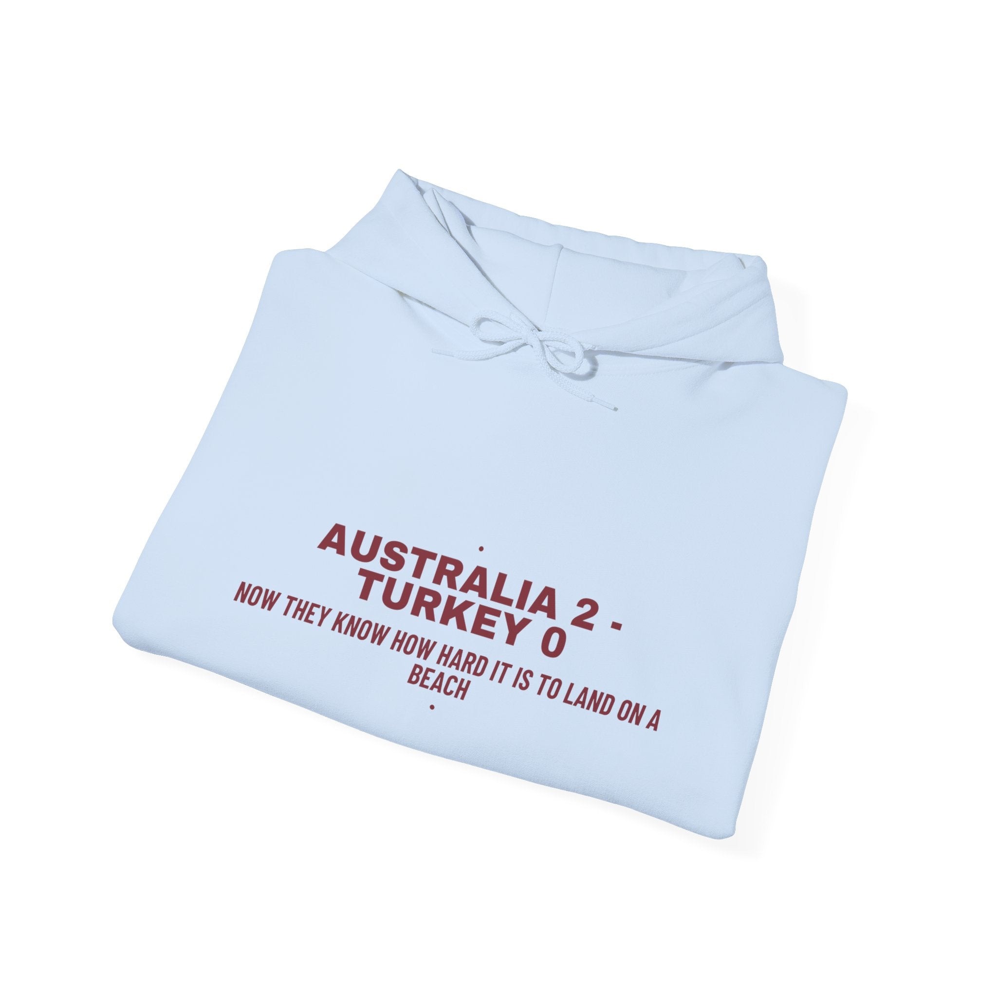 Australia 2 - Turkey 0 - Trendy Teez Funny Hoodie mockup