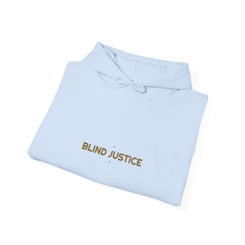 Blind Justice - Trendy Teez Funny Hoodie mockup