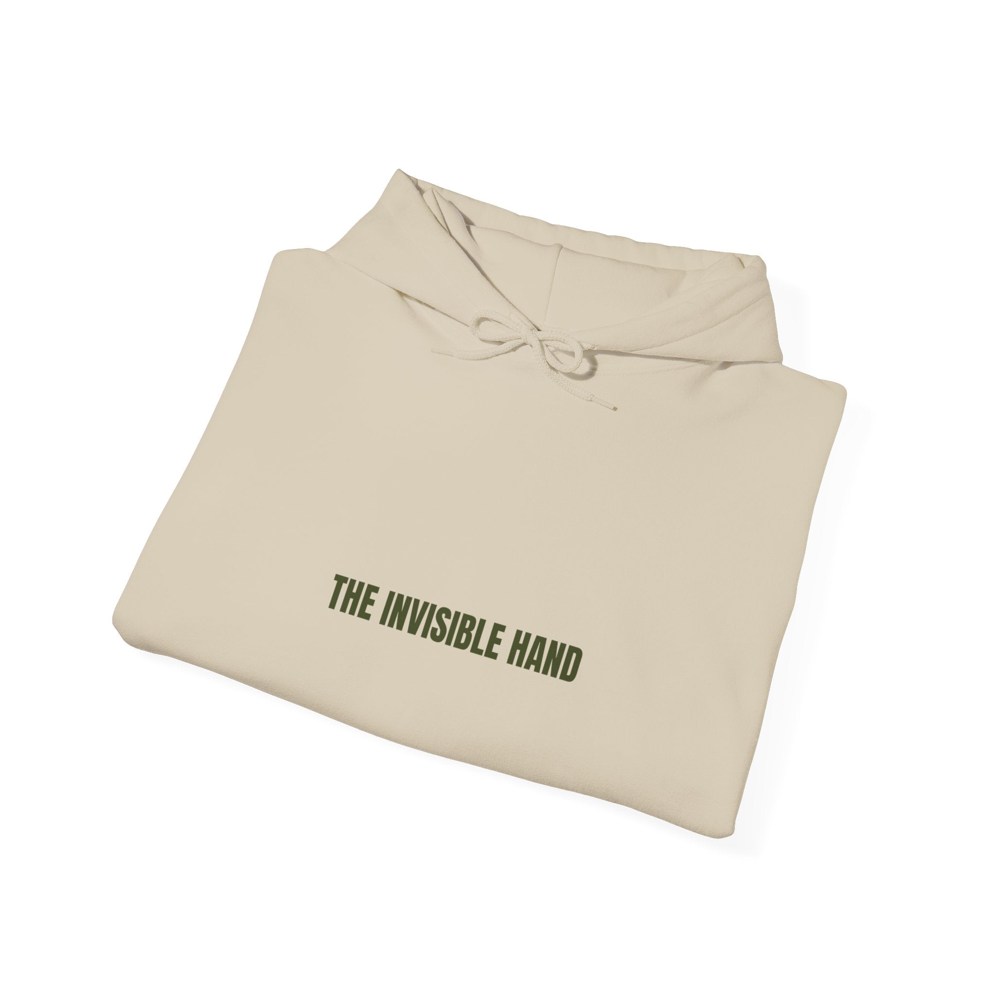 The Invisible Hand - Trendy Teez Funny Hoodie mockup