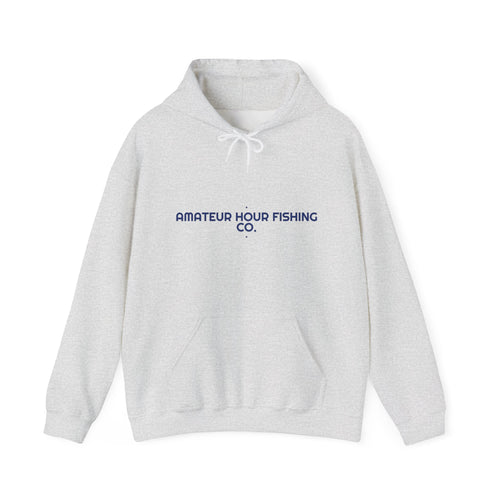 Amateur Hour Fishing Co. - Trendy Teez Funny Hoodie mockup