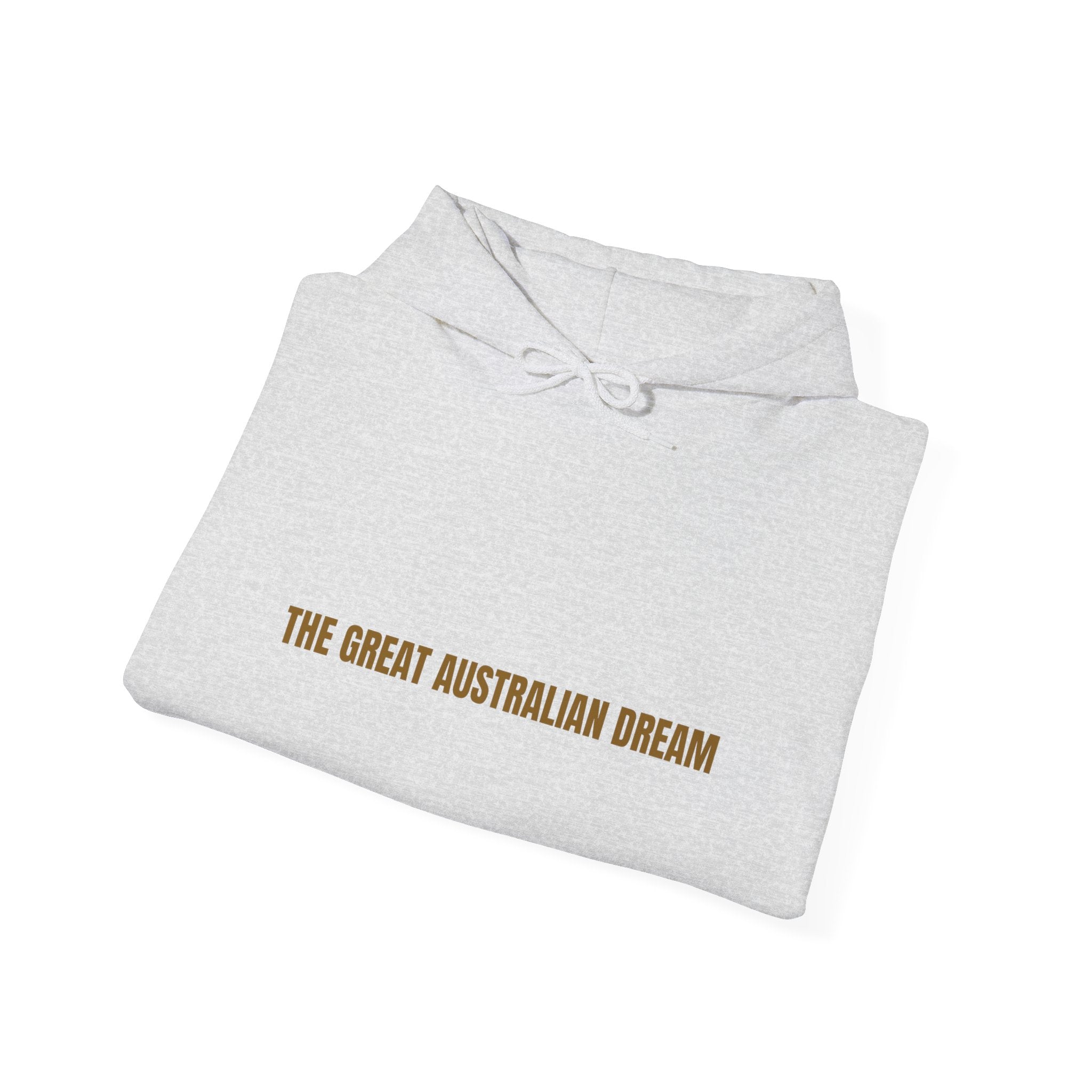 The Great Australian Dream - Trendy Teez Funny Hoodie mockup