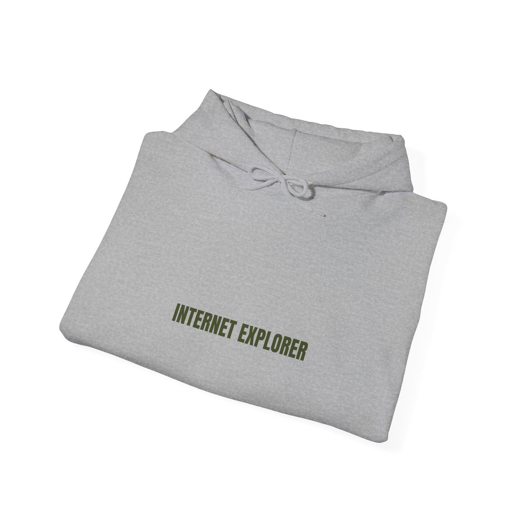 Internet Explorer - Trendy Teez Funny Hoodie mockup