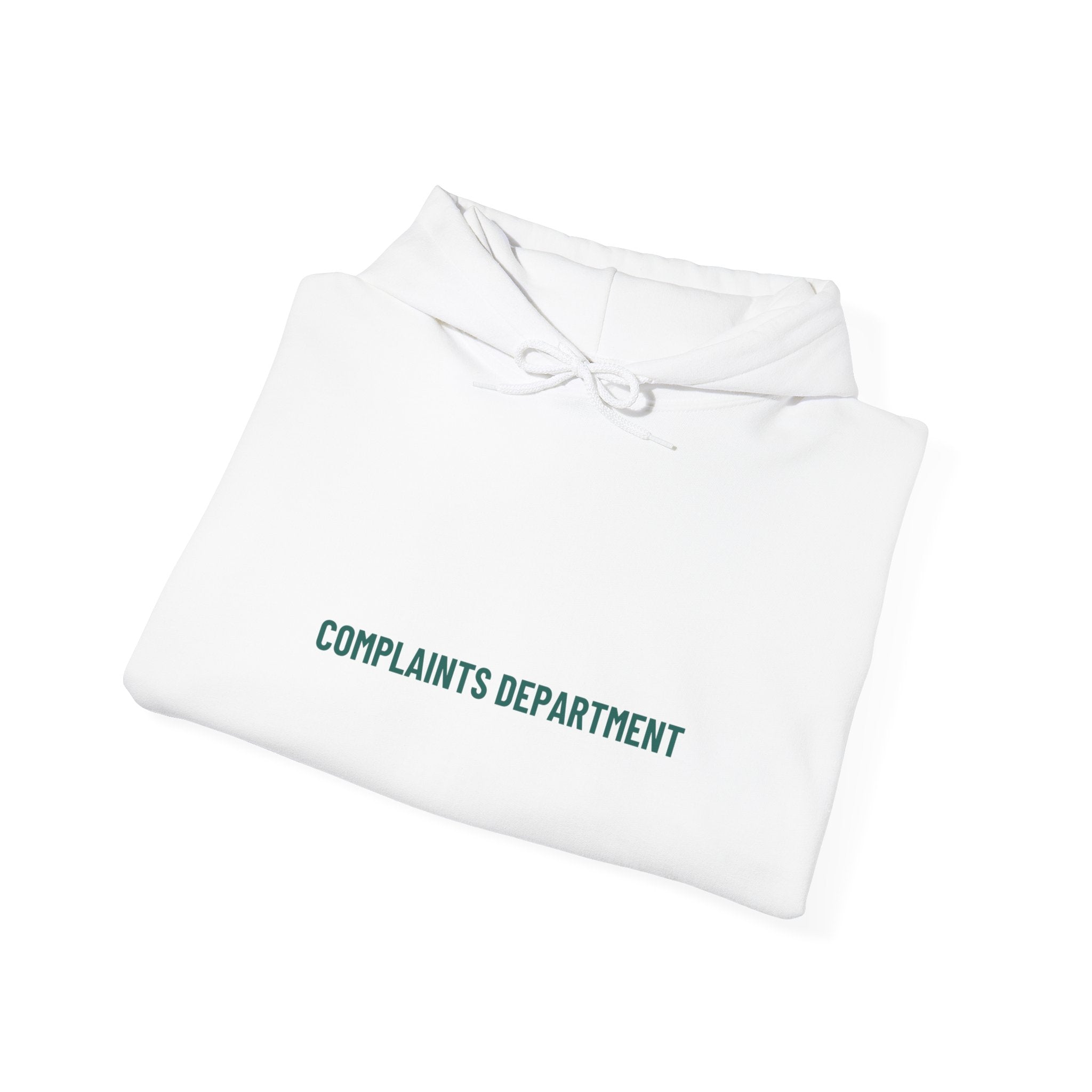 Complaints Department - Trendy Teez Funny Hoodie mockup
