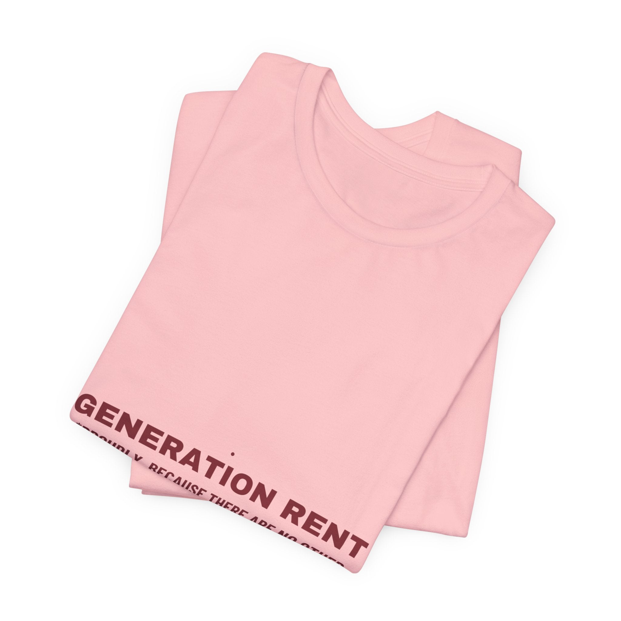 Generation Rent - Trendy Teez Funny Tee mockup
