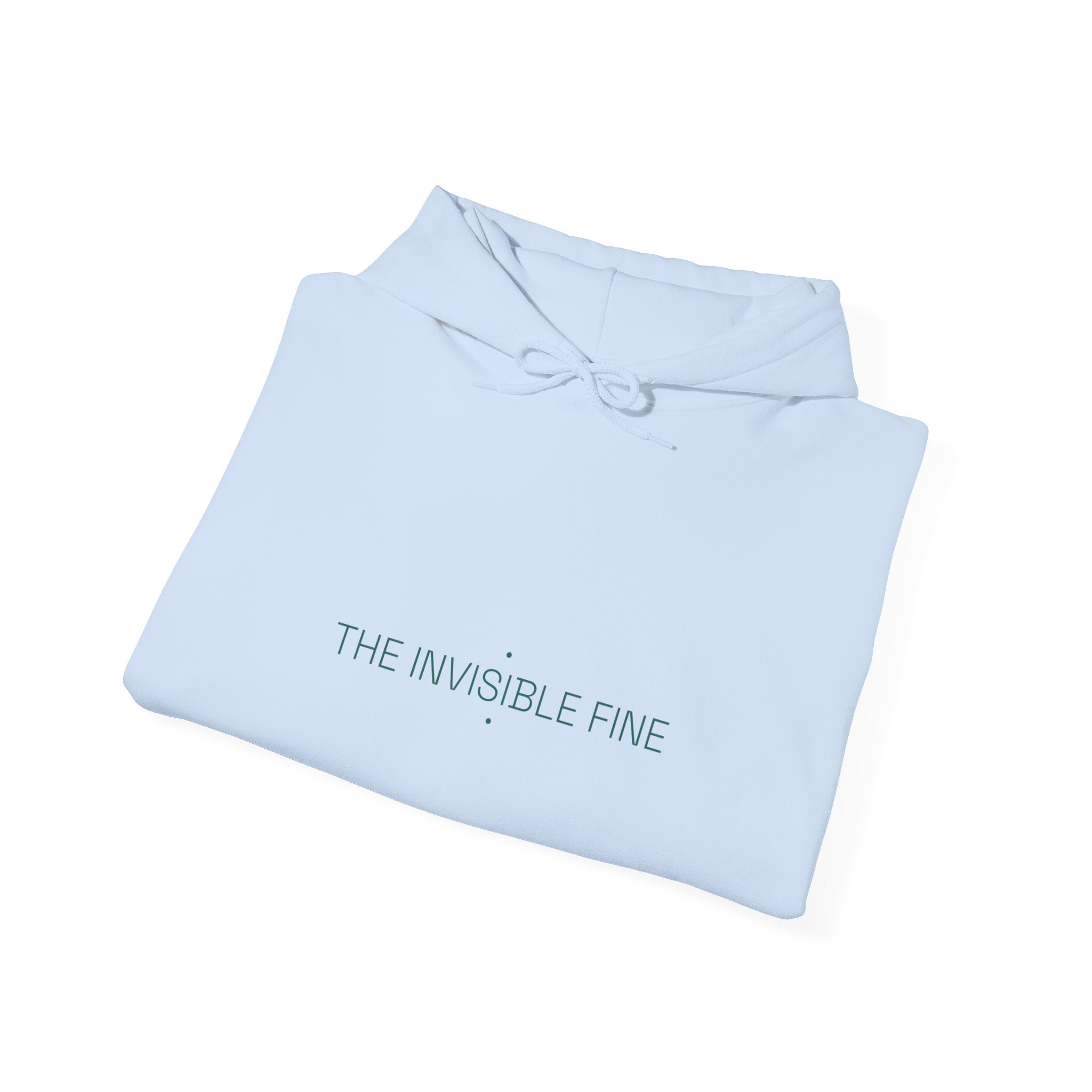 The Invisible Fine - Trendy Teez Funny Hoodie mockup