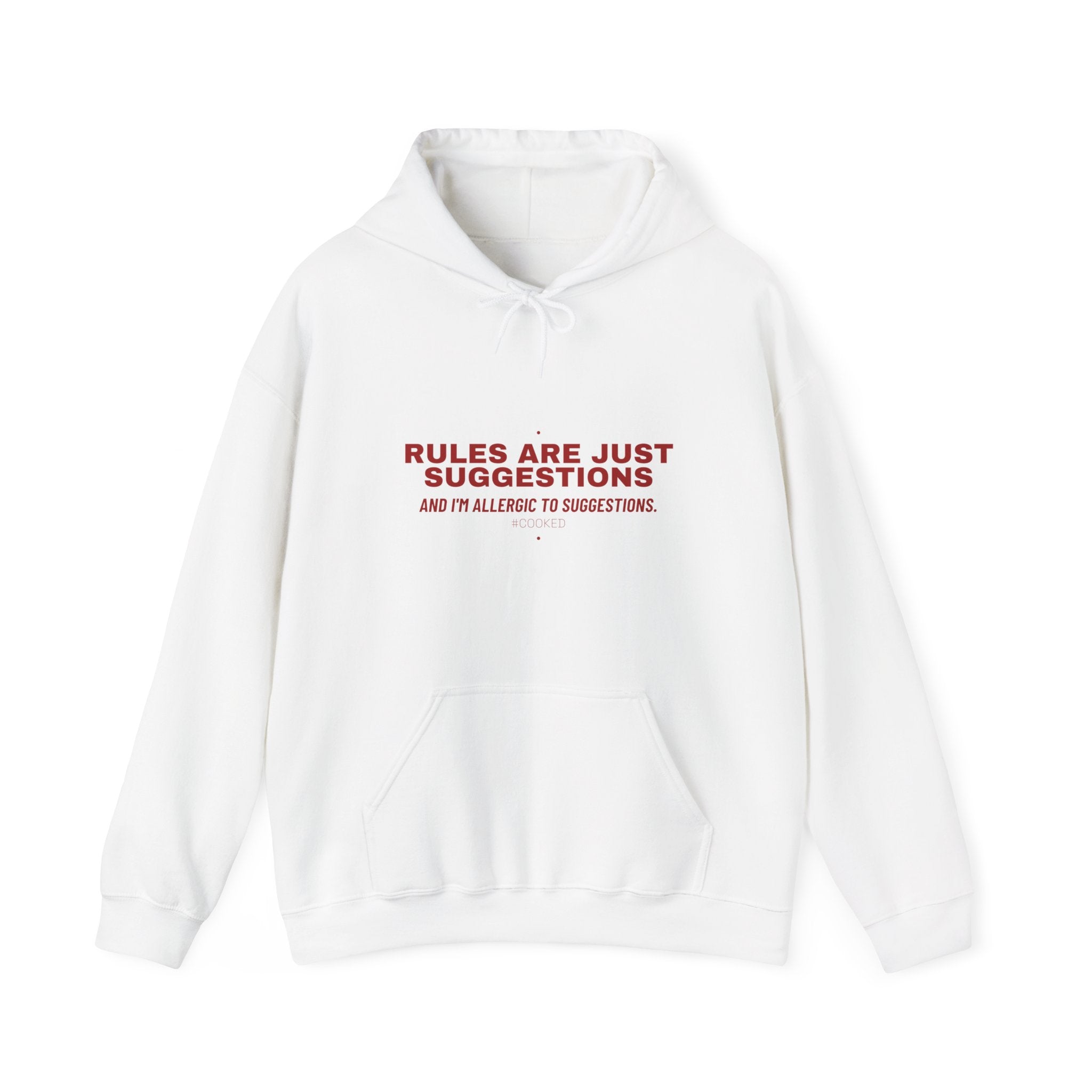 Rules Are Just Suggestions - Trendy Teez Funny Hoodie mockup