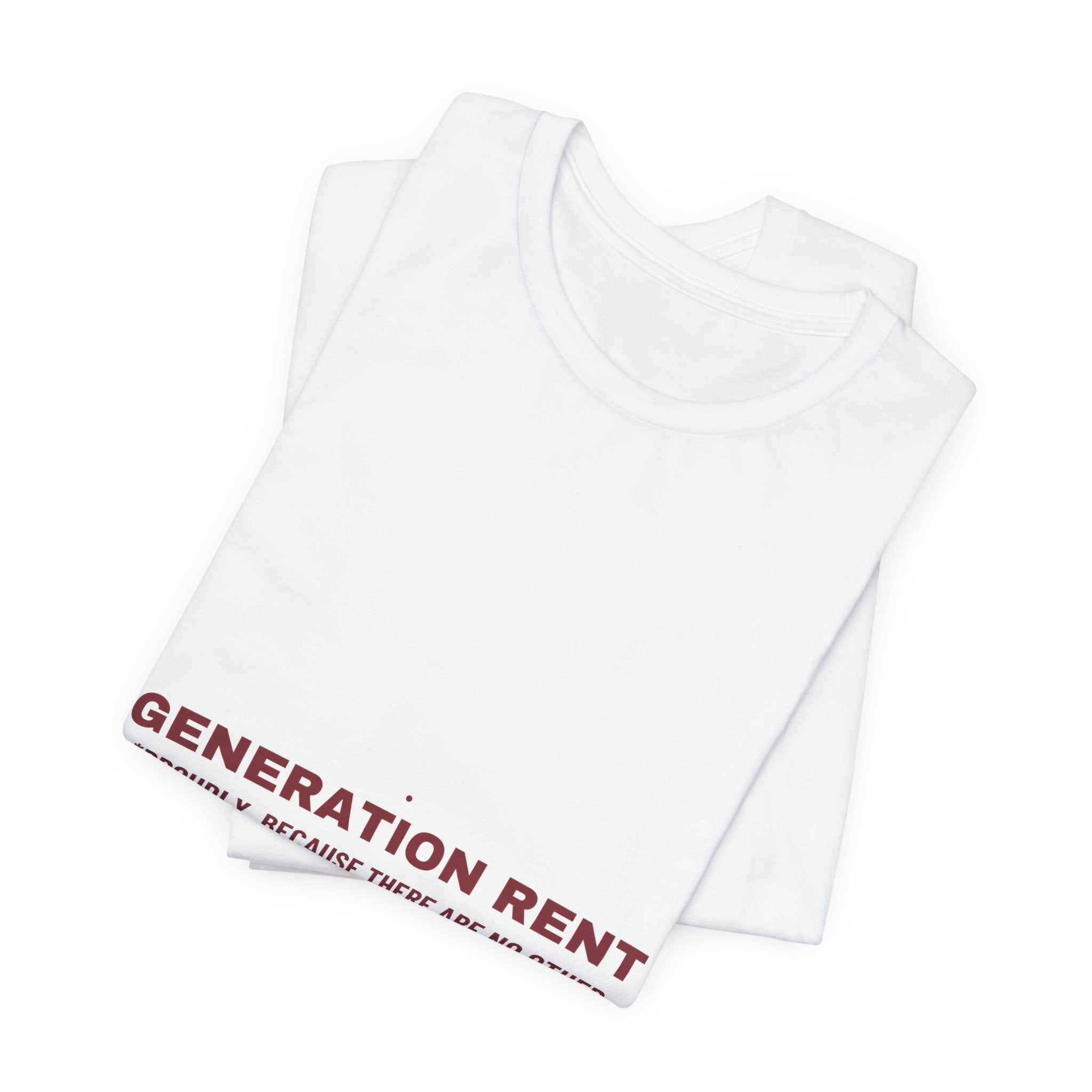 Generation Rent - Trendy Teez Funny Tee mockup
