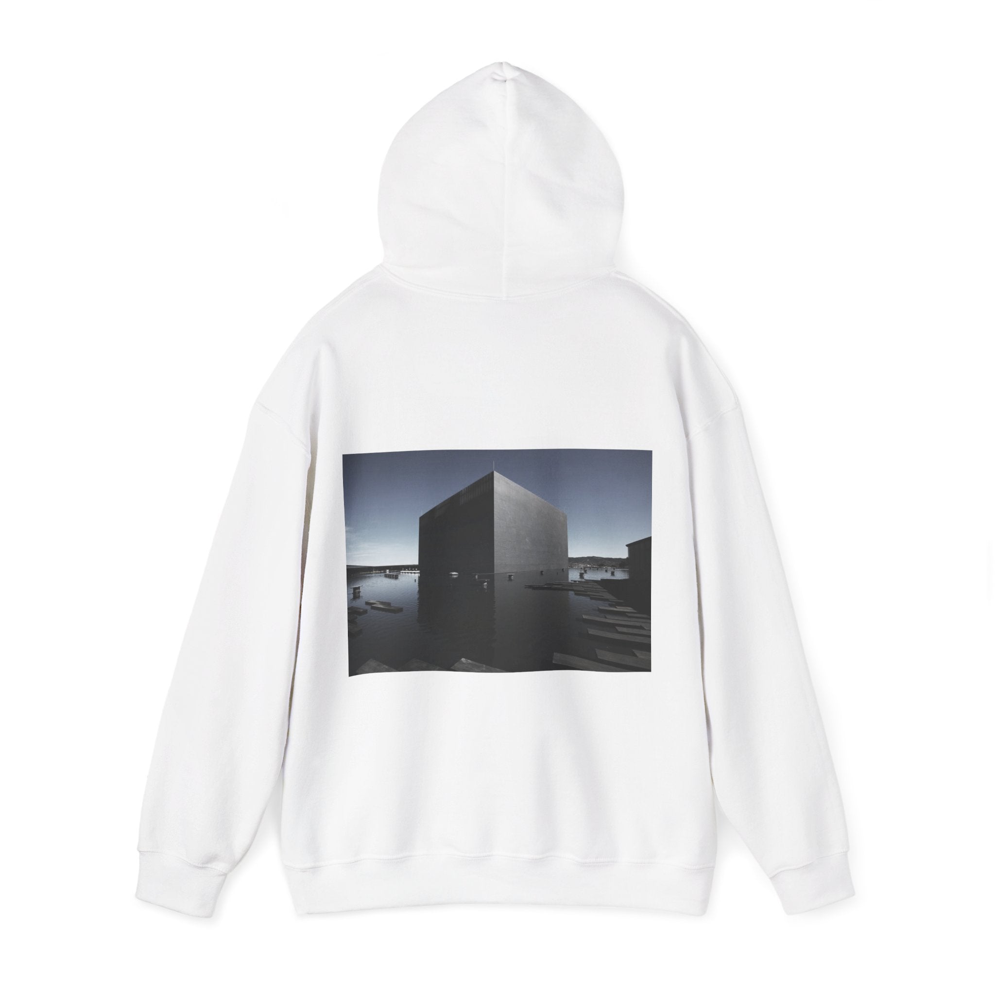 Covilhã Data Center (Covilhã, Portugal) — Hard Hoodie (Back Print)
