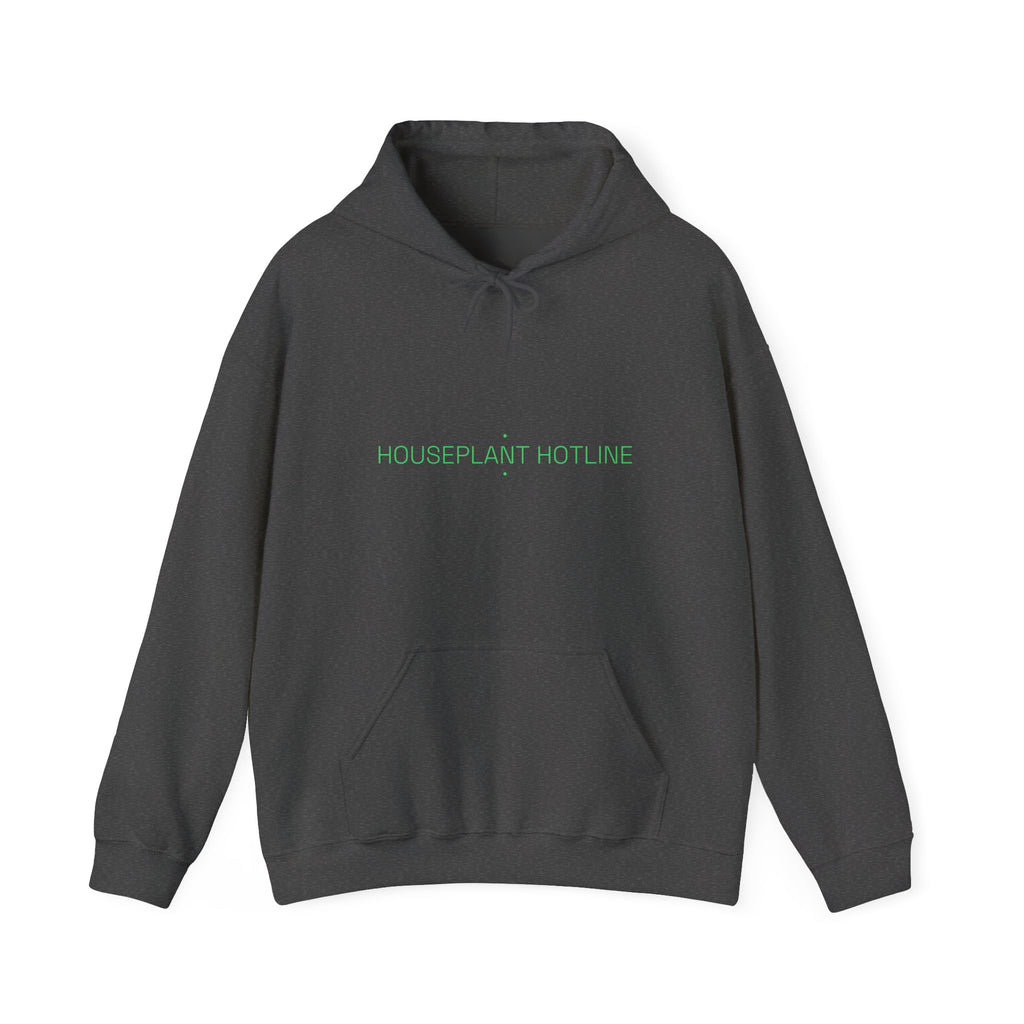 Houseplant Hotline - Trendy Teez Funny Hoodie mockup