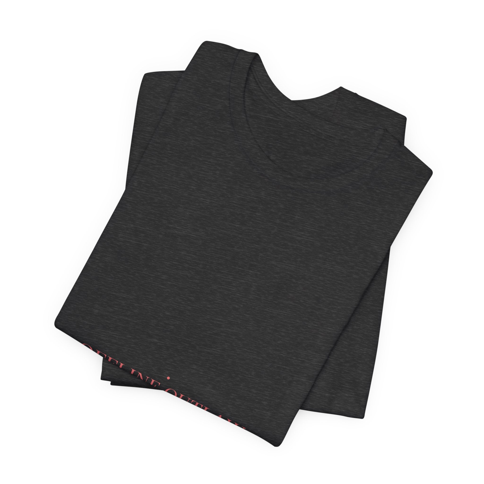 Offline Outlaw - Trendy Teez Funny Tee mockup
