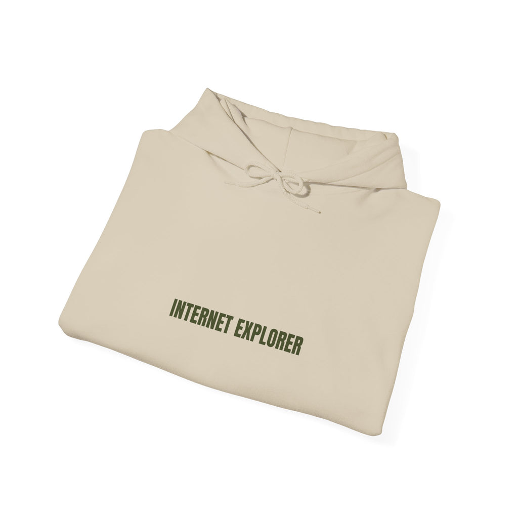 Internet Explorer - Trendy Teez Funny Hoodie mockup