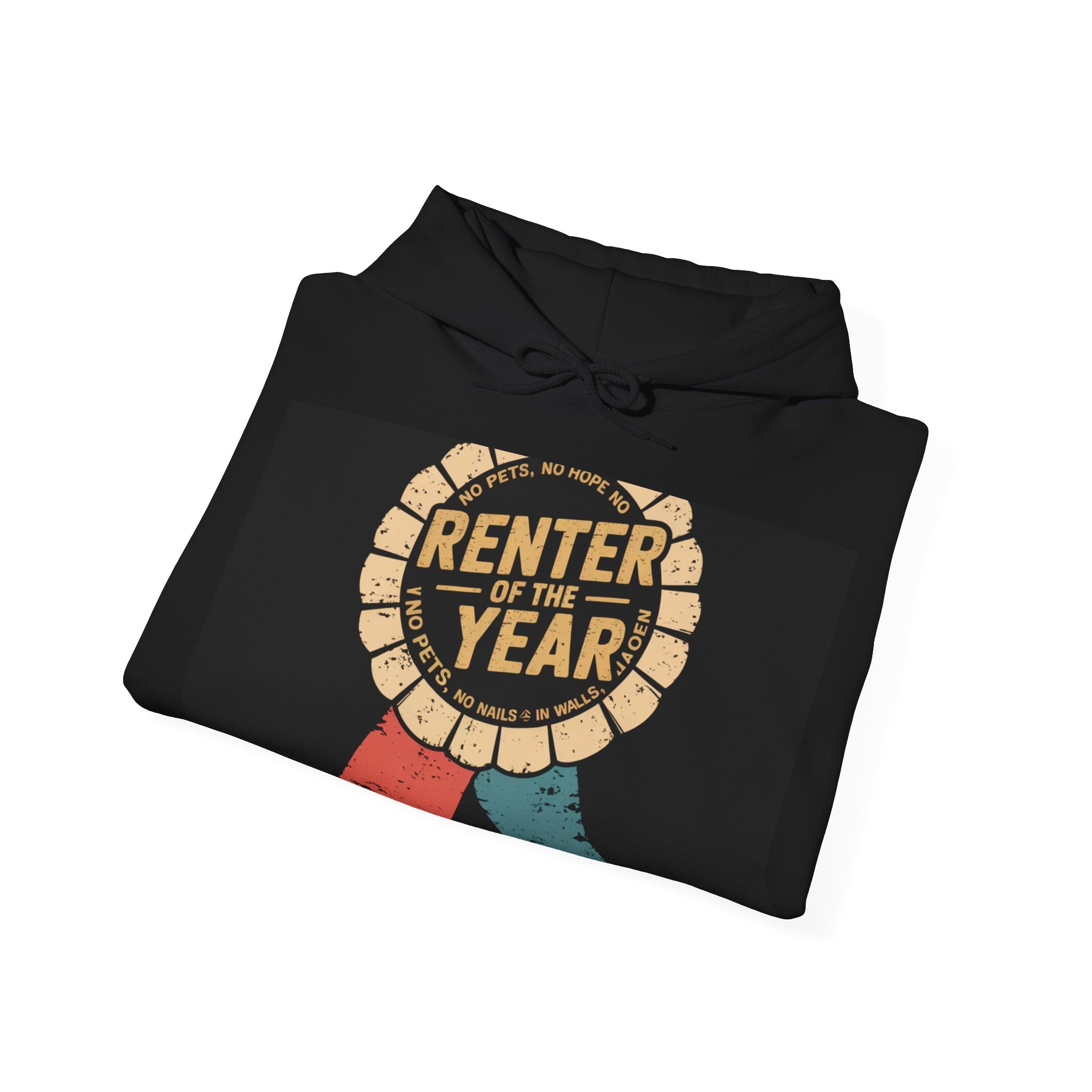 Renter Of The Year - Trendy Teez Funny Hoodie mockup