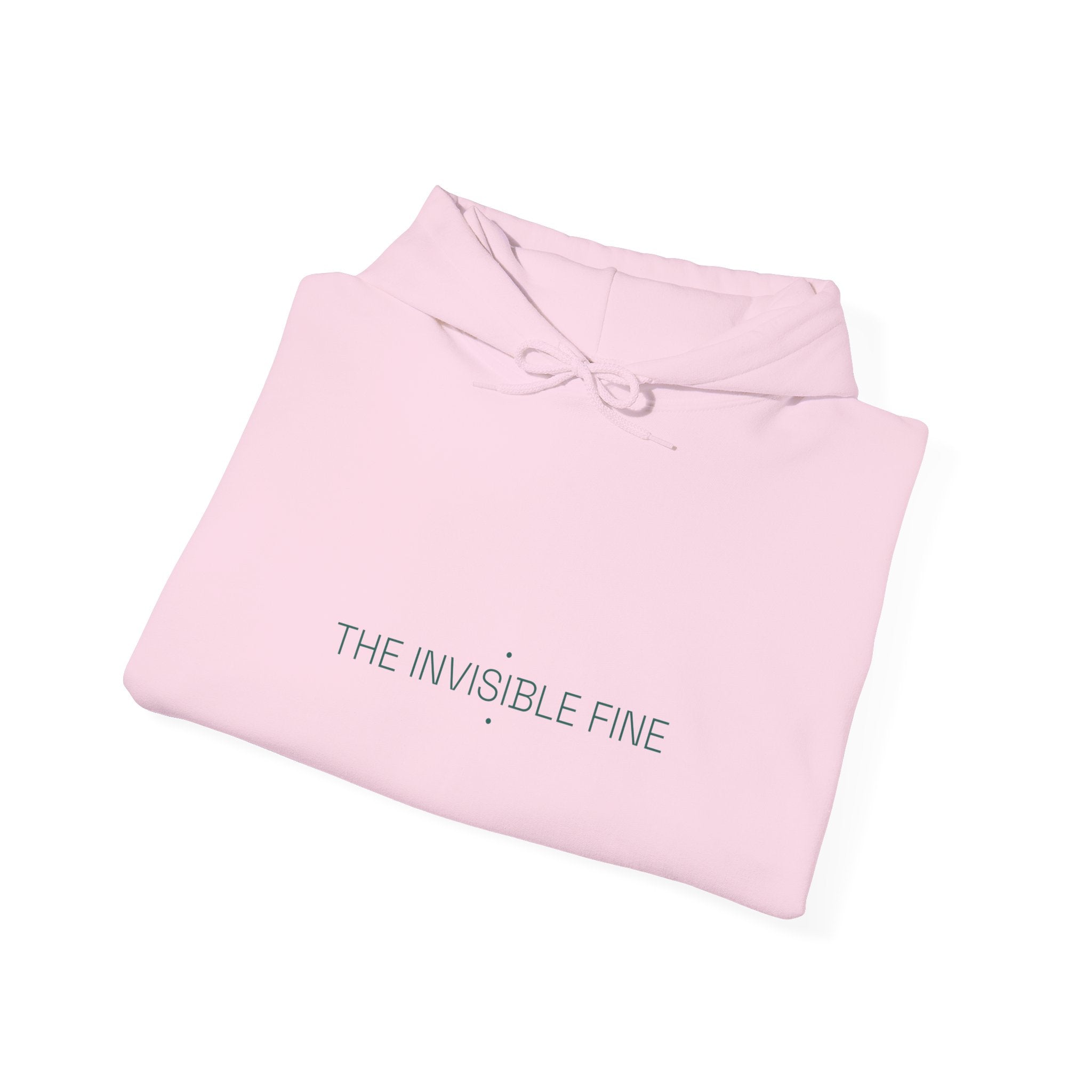 The Invisible Fine - Trendy Teez Funny Hoodie mockup