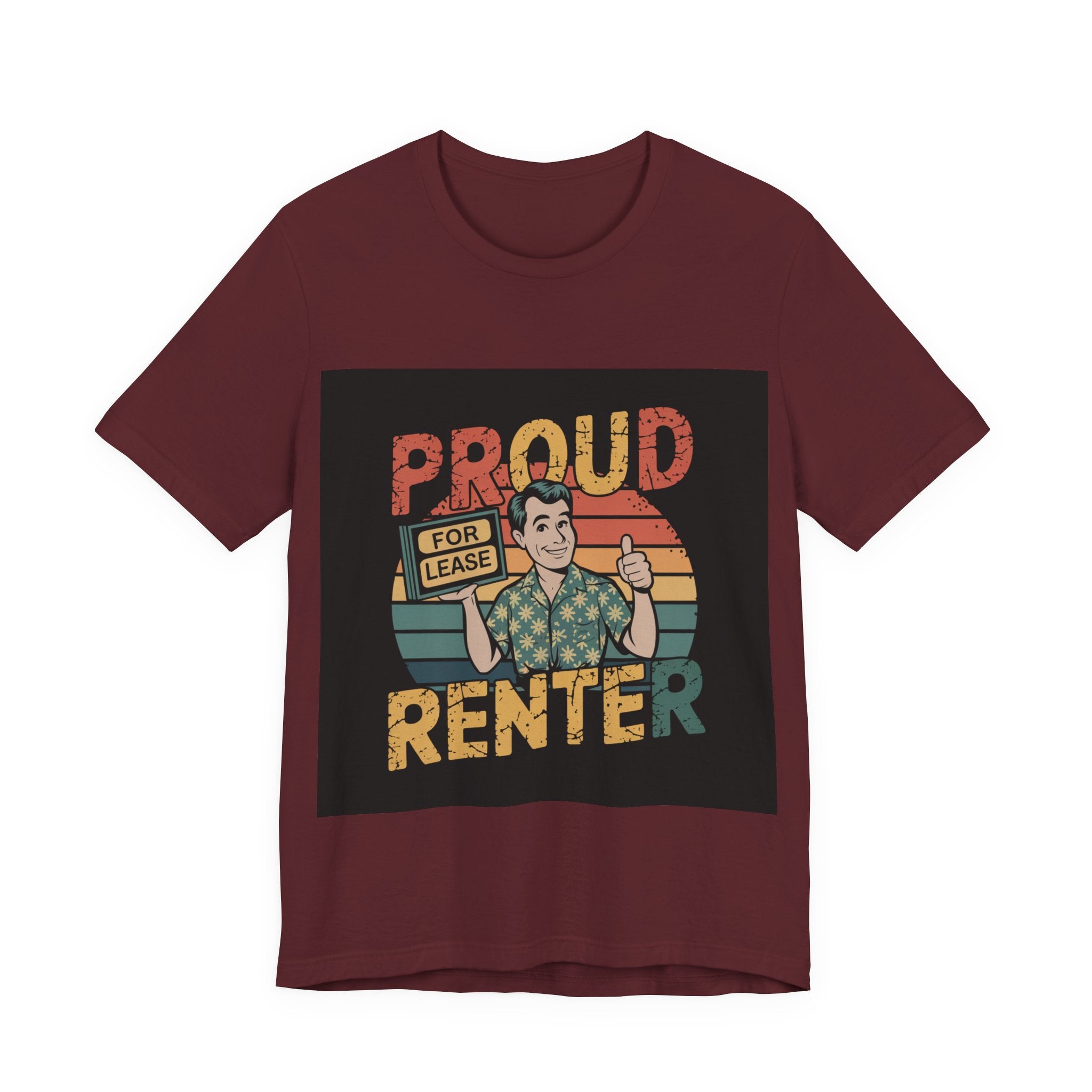 Proud Renter - Trendy Teez Funny Tee mockup
